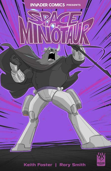 INVADER COMICS PRESENTS SPACE MINOTAUR #1