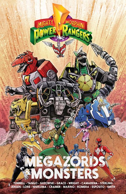 MIGHTY MORPHIN POWER RANGERS MEGAZORDS & MONSTERS TP