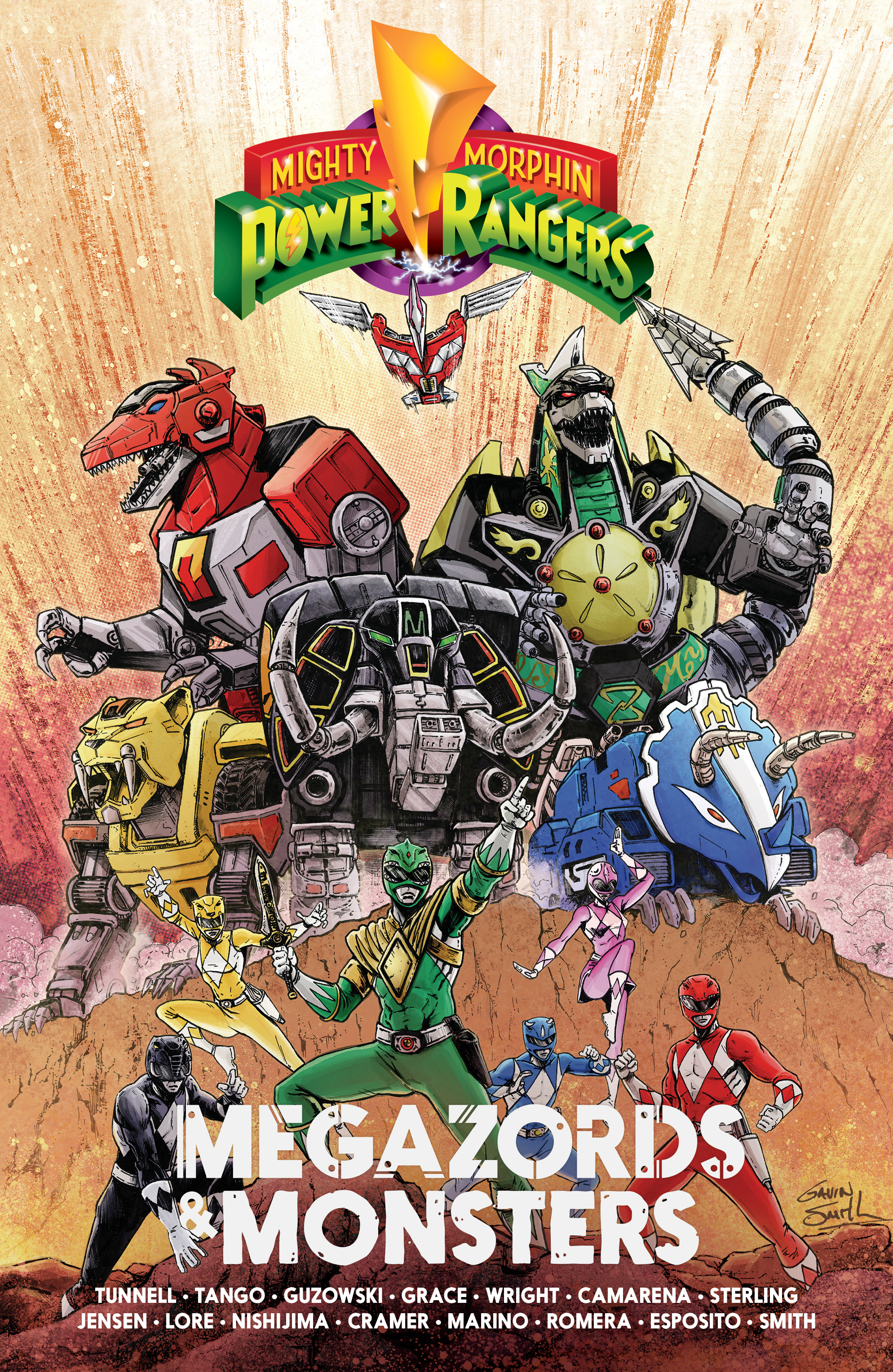 MIGHTY MORPHIN POWER RANGERS MEGAZORDS & MONSTERS TP
