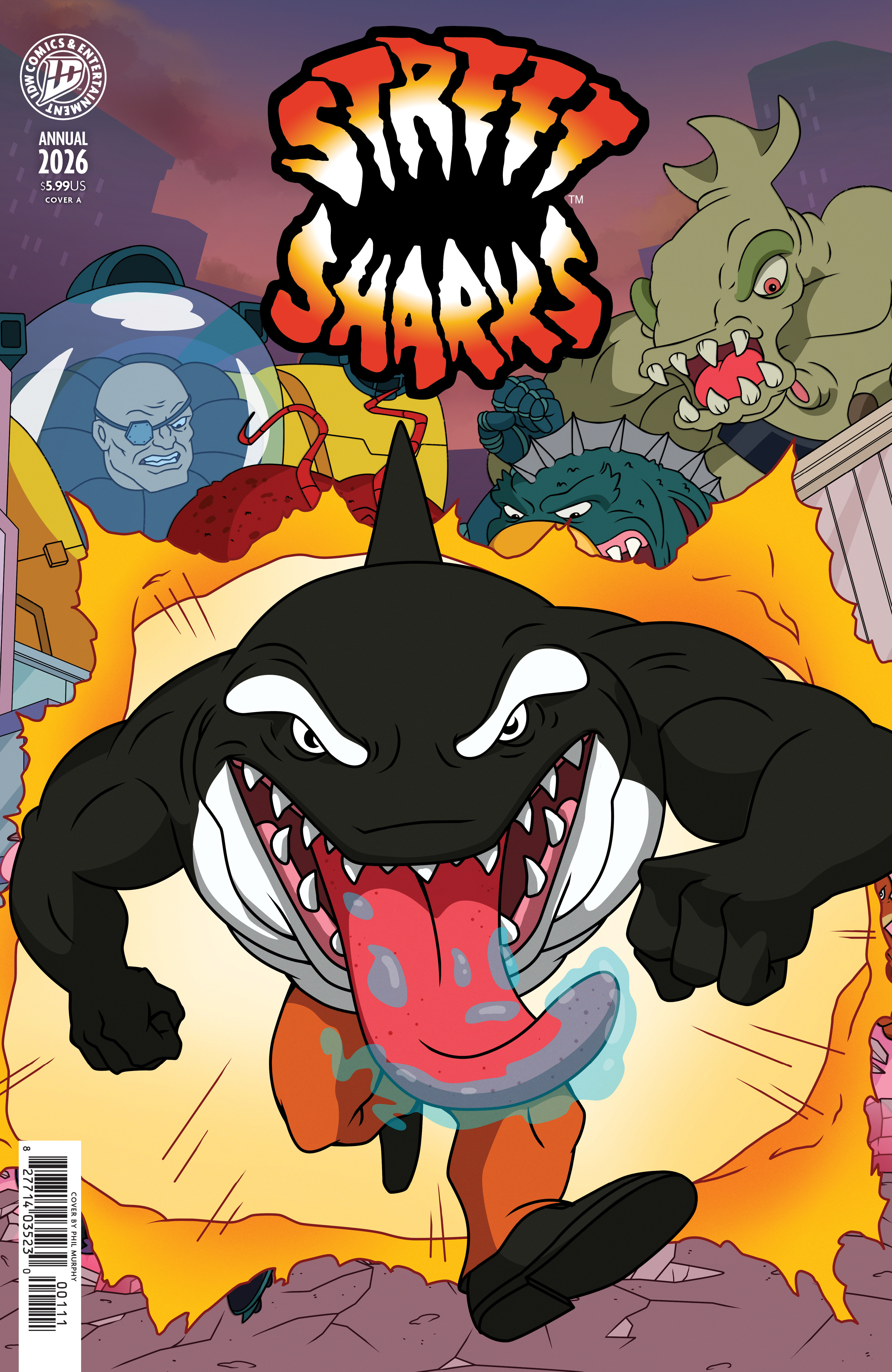 STREET SHARKS ANNUAL 2026 COVER A (MURPHY)