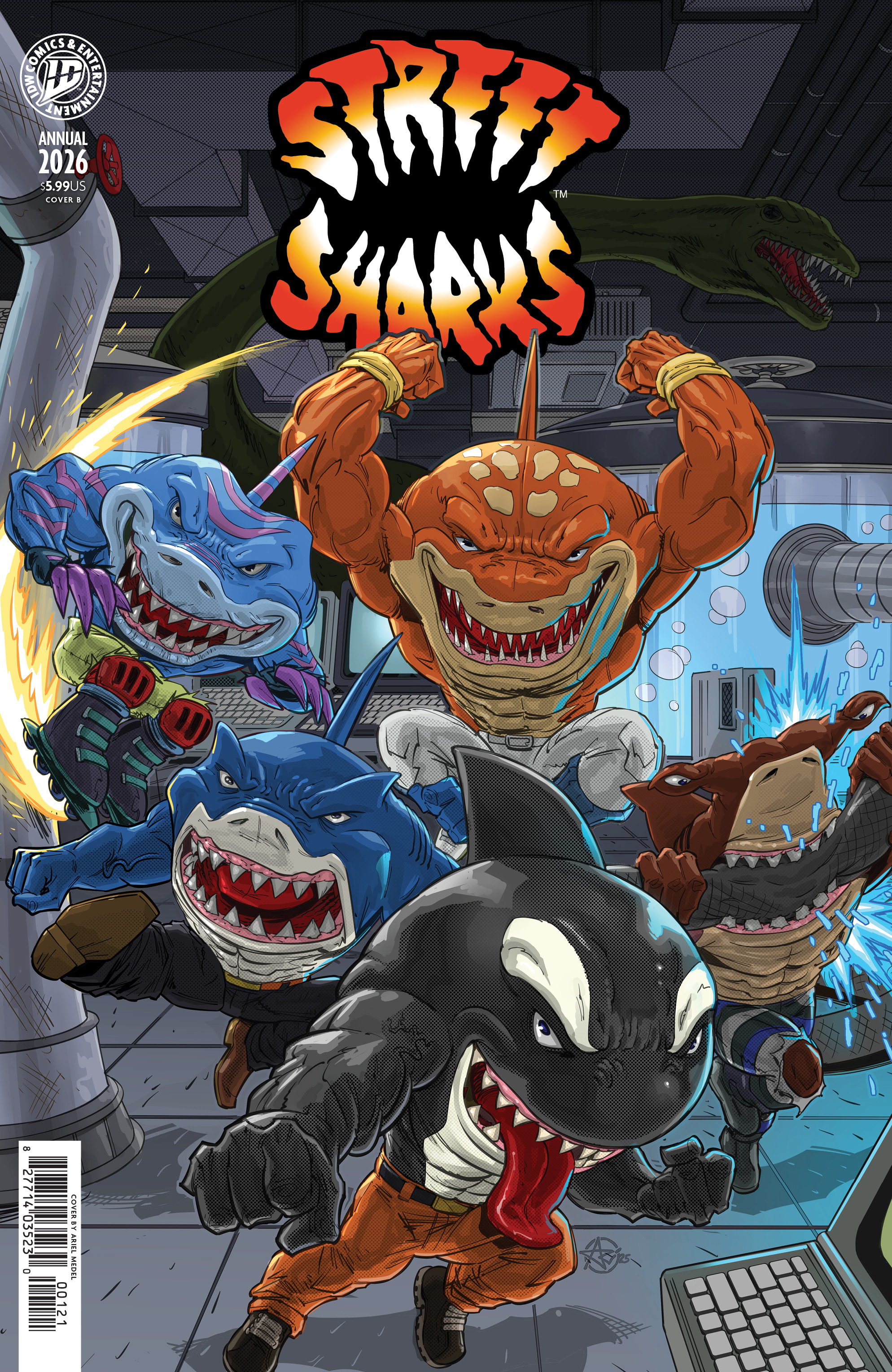 STREET SHARKS ANNUAL 2026 VARIANT B (MEDEL)
