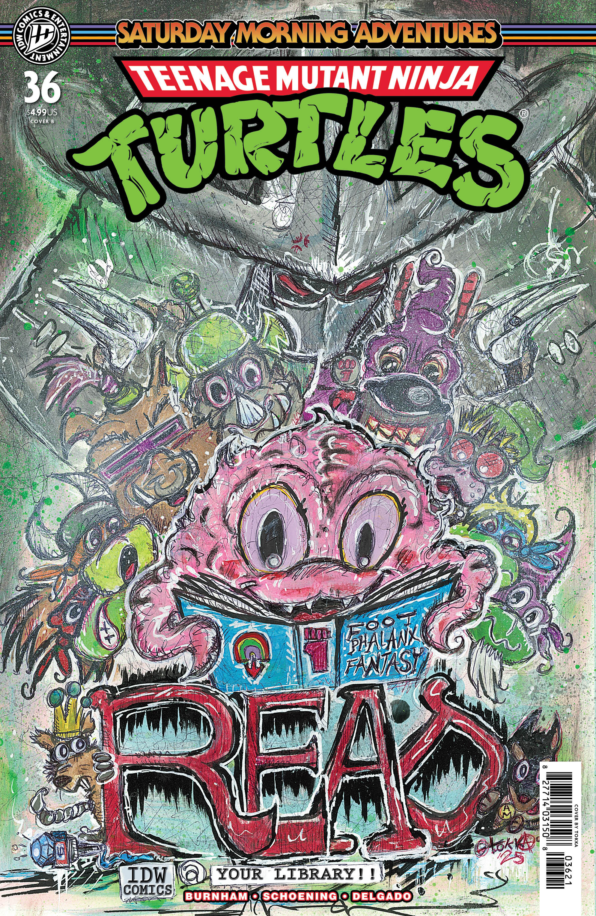 TEENAGE MUTANT NINJA TURTLES SATURDAY MORNING ADVENTURES #36