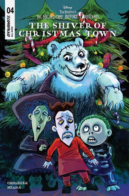 TIM BURTONS THE NIGHTMARE BEFORE CHRISTMAS THE SHIVER OF CHRISTMAS TOWN #4