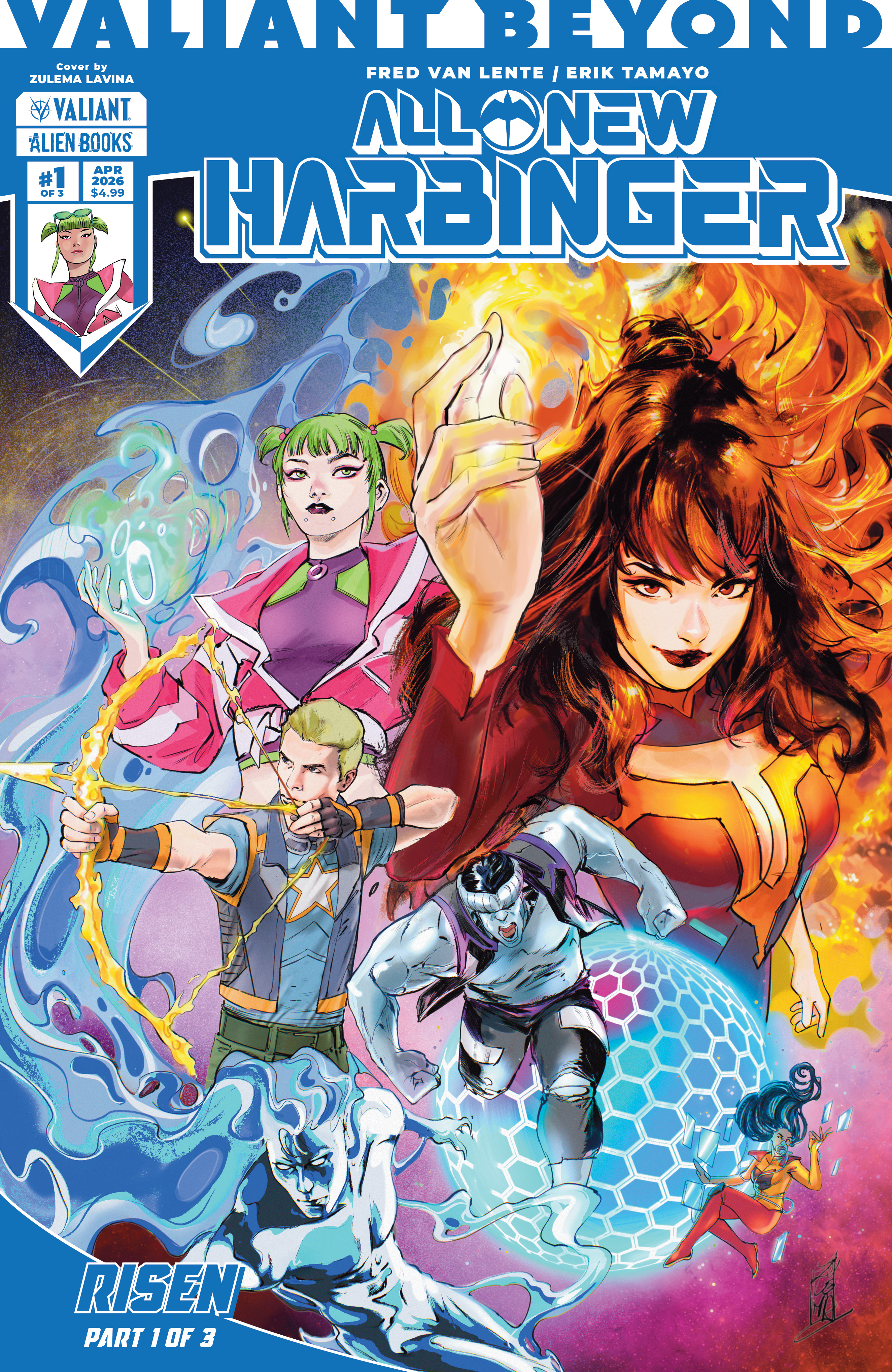 VALIANT BEYOND ALL-NEW HARBINGER #07