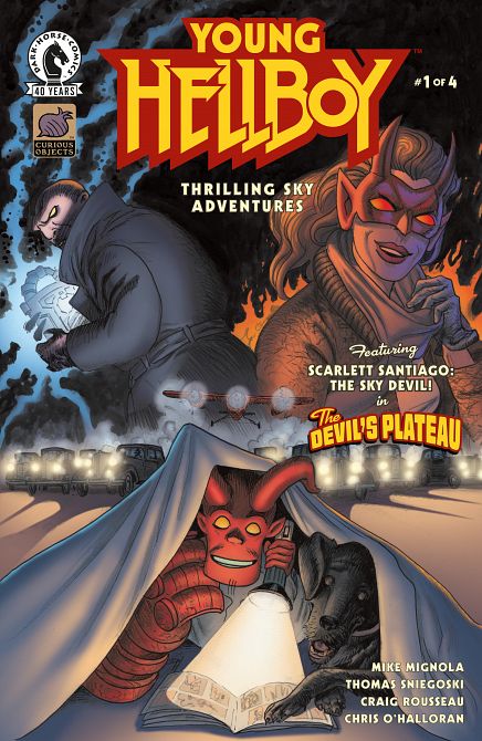 YOUNG HELLBOY THRILLING SKY ADVENTURES #01