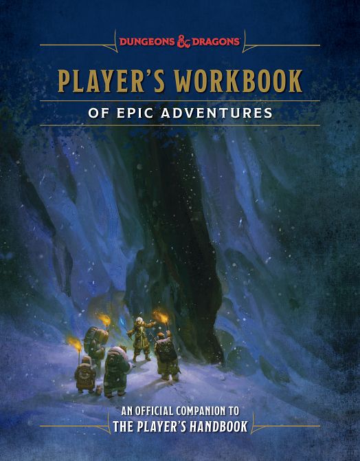 PLAYER'S WORKBOOK OF EPIC ADVENTURES (DUNGEONS & DRAGONS) HC