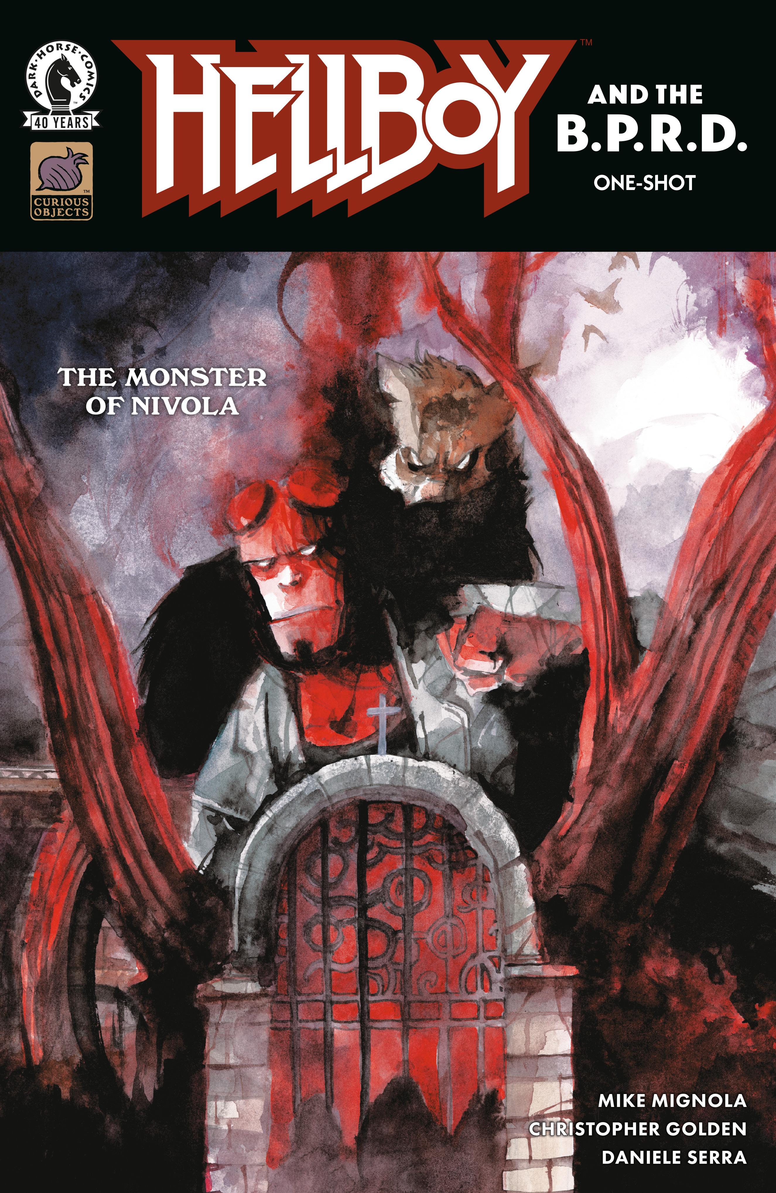 HELLBOY AND THE B.P.R.D. THE MONSTER OF NIVOLA ONE-SHOT (CVR A) (DANIELE SERRA)