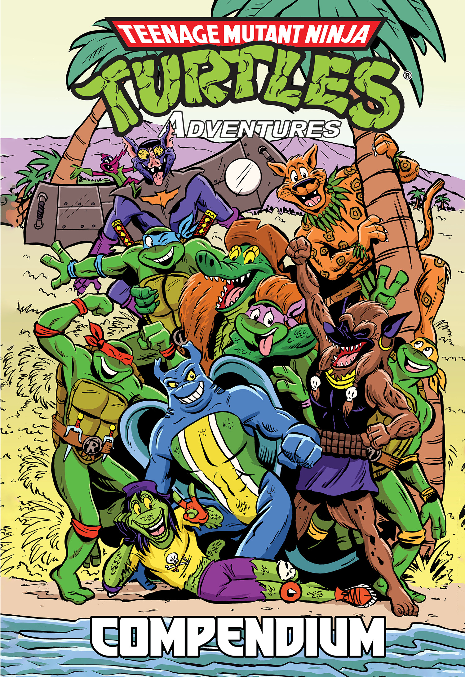 TEENAGE MUTANT NINJA TURTLES ADVENTURES COMPENDIUM, VOL. 02 HC