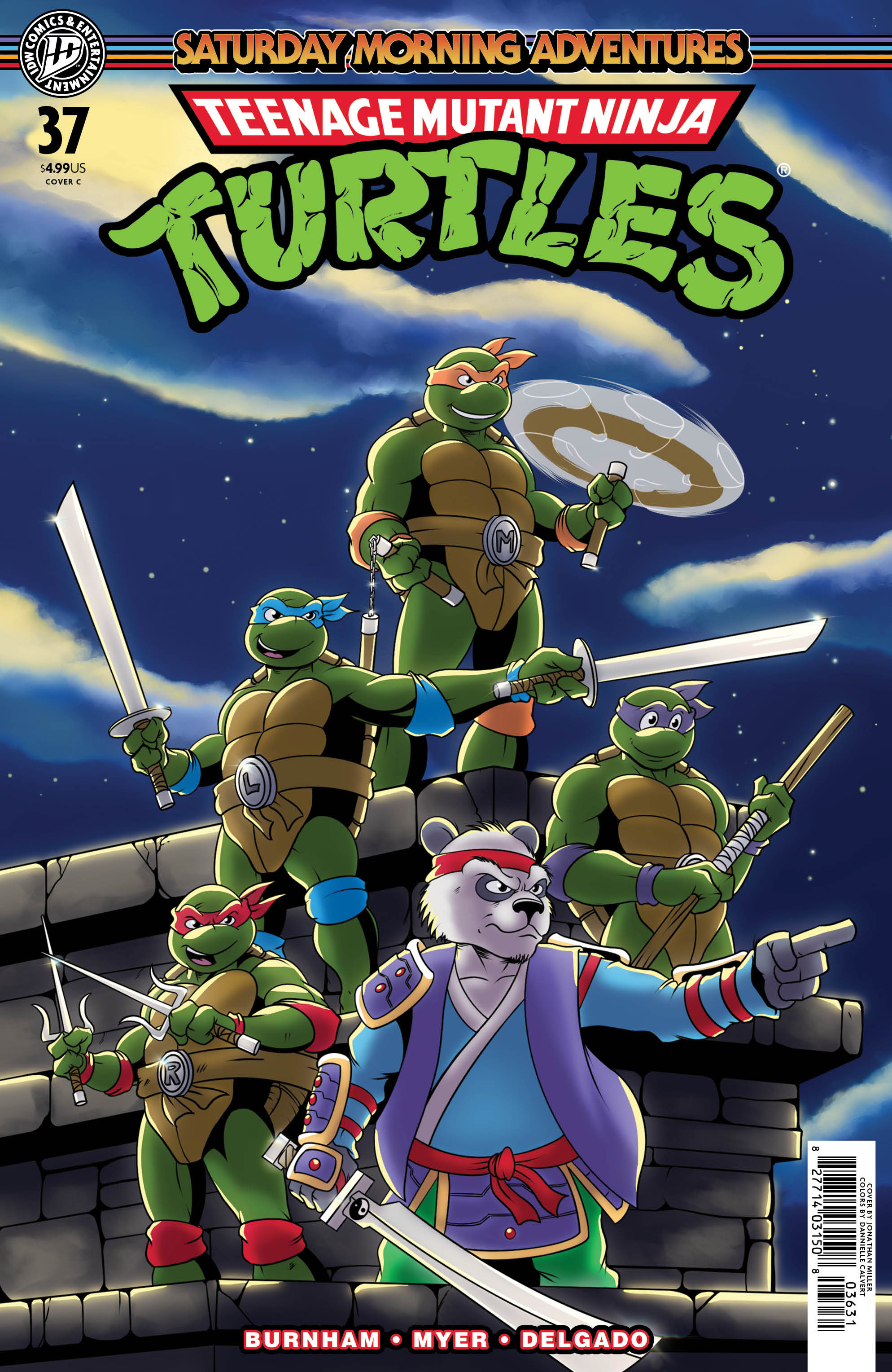TEENAGE MUTANT NINJA TURTLES SATURDAY MORNING ADVENTURES #37