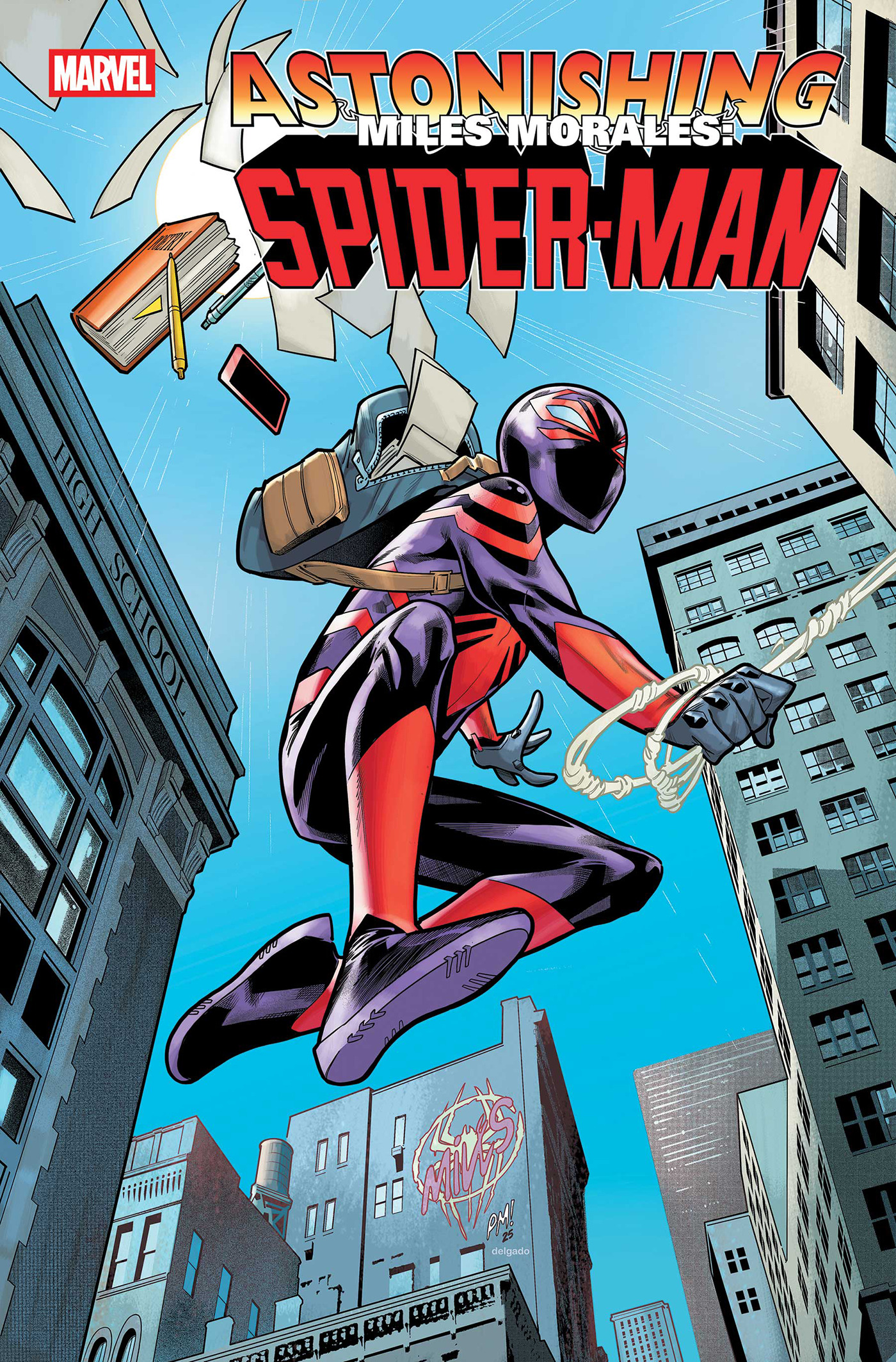 ASTONISHING MILES MORALES SPIDER-MAN THE ART OF THWIP #01