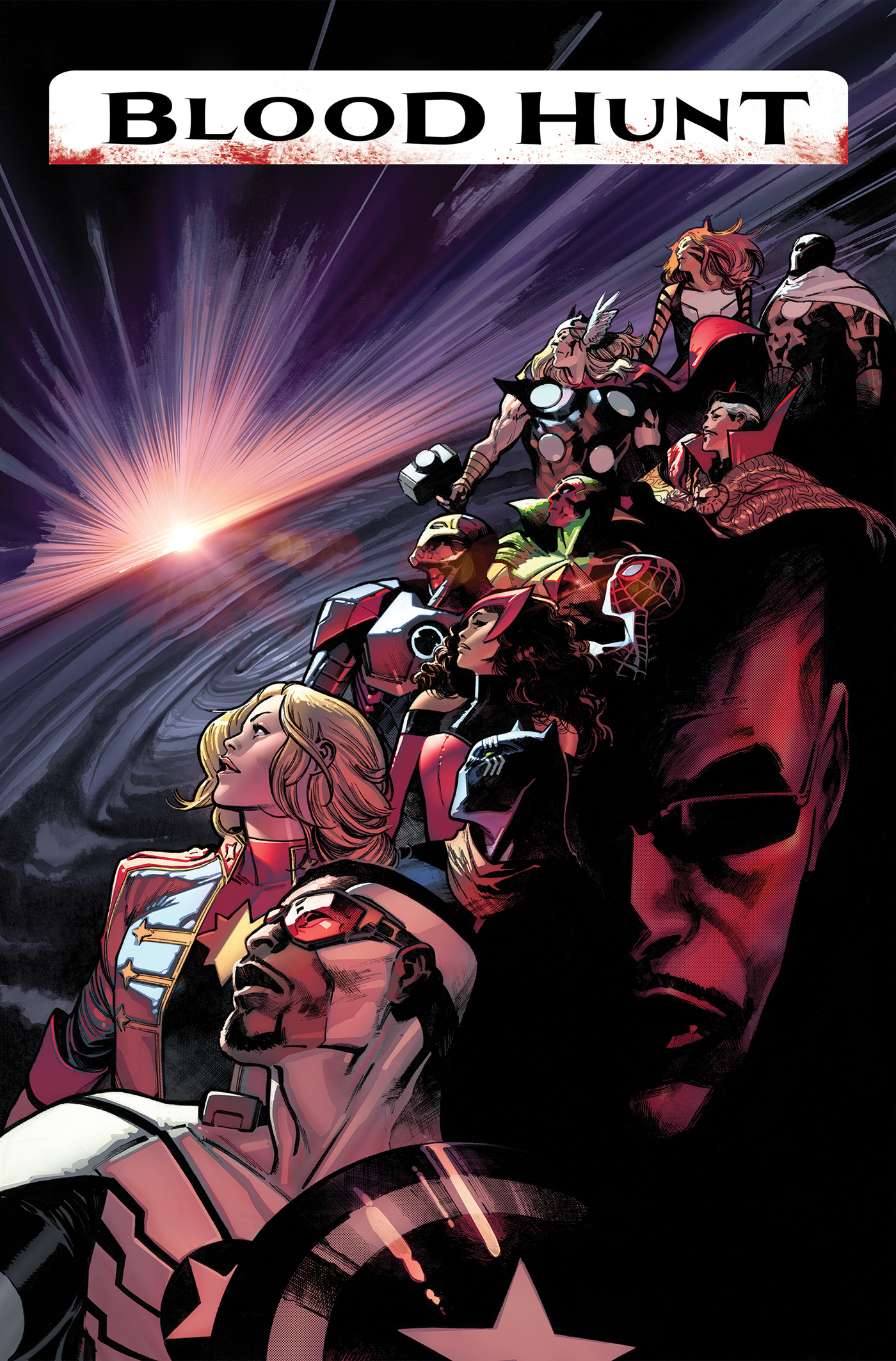 BLOOD HUNT OMNIBUS PEPE LARRAZ COVER HC