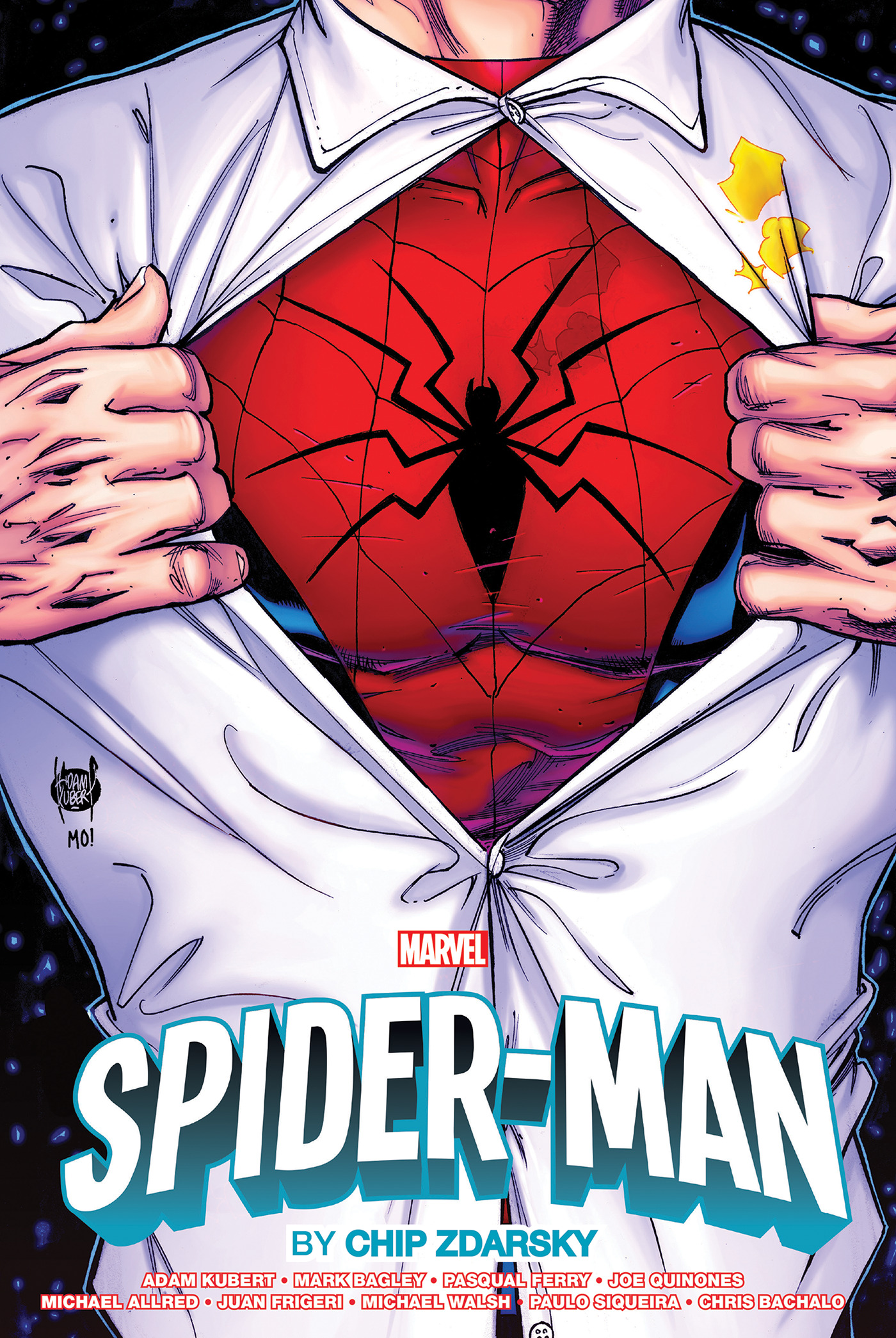 SPIDER-MAN BY CHIP ZDARSKY OMNIBUS ADAM KUBERT COVER [NEW PRINTING] HC