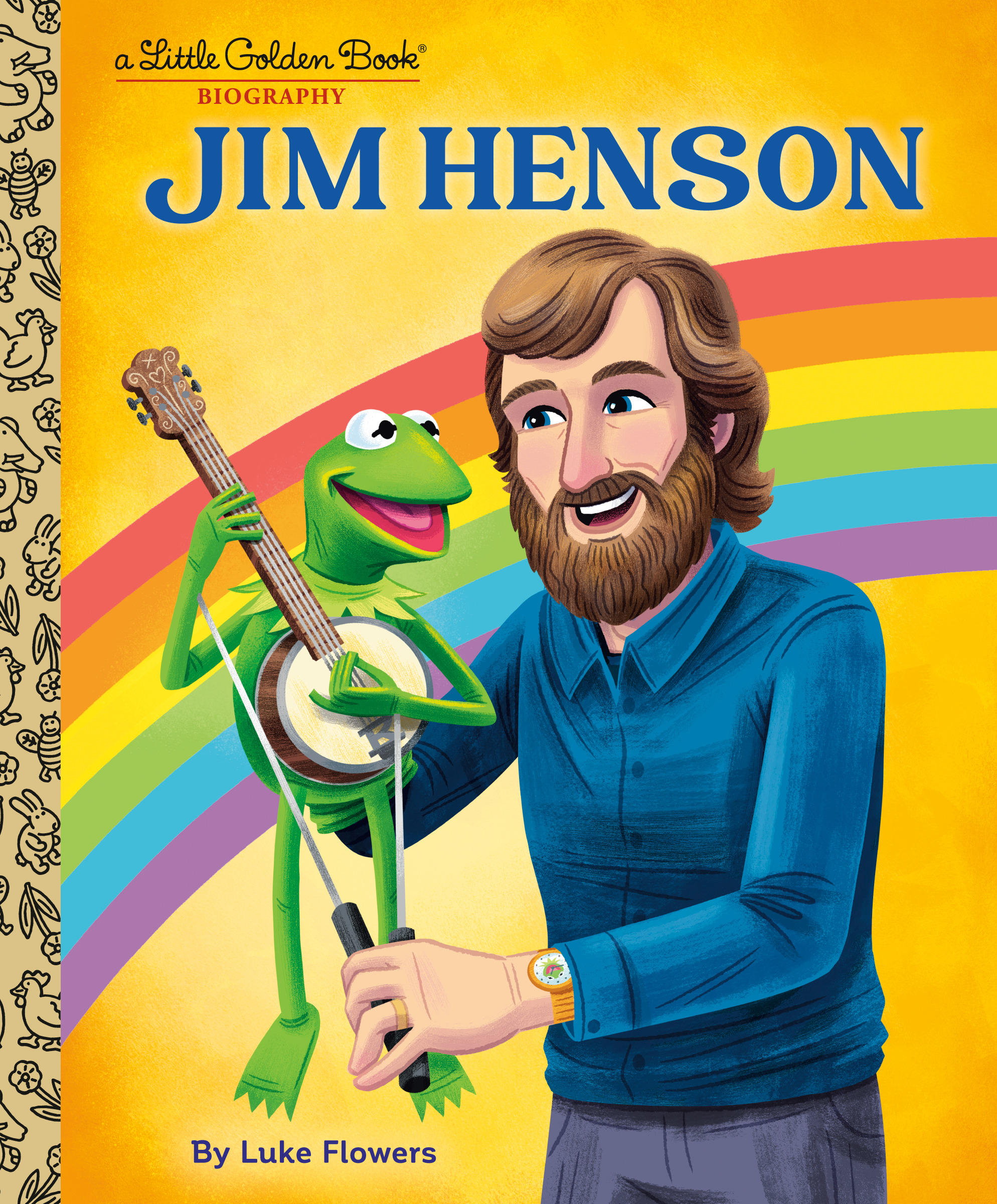 JIM HENSON A LITTLE GOLDEN BOOK BIOGRAPHY HC