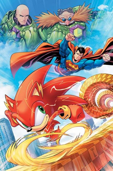 DC X SONIC THE HEDGEHOG THE METAL LEGION #1
