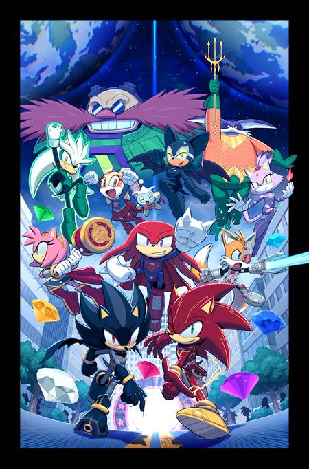 DC X SONIC THE HEDGEHOG THE METAL LEGION #1