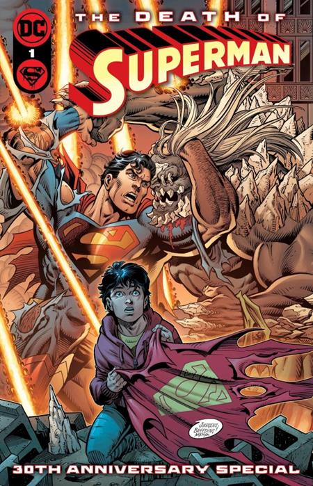 DF DEATH OF SUPERMAN 30TH ANNIVERSARY SPECIAL #1