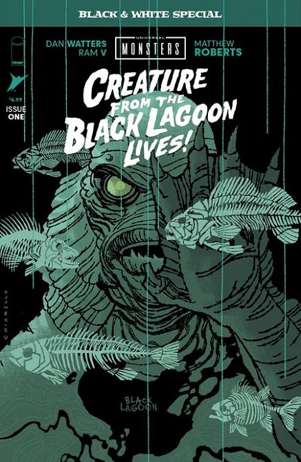 UNIVERSAL MONSTERS CREATURE FROM THE BLACK LAGOON LIVES BLACK & WHITE SPECIAL #1
