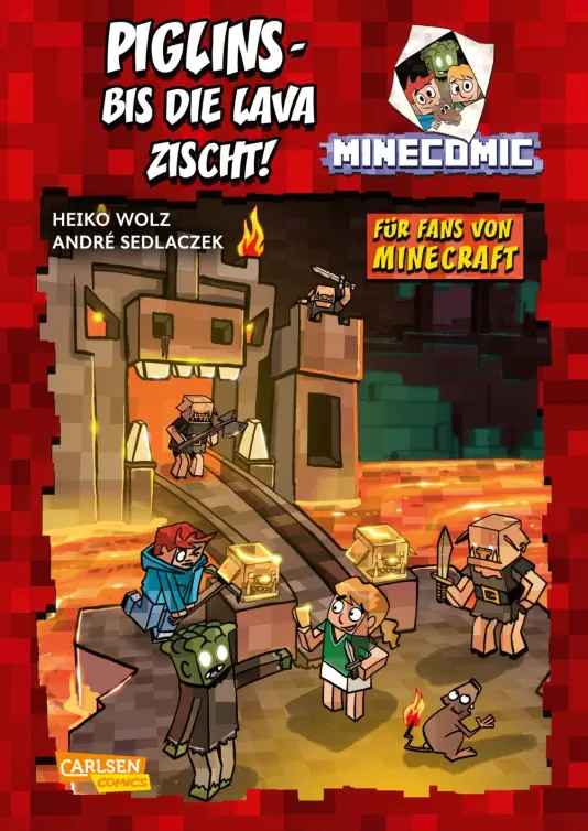 PIGLINS – BIS DIE LAVA ZISCHT! - FÜR FANS VON MINECRAFT