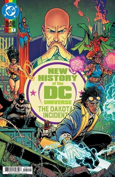 NEW HISTORY OF THE DC UNIVERSE THE DAKOTA INCIDENT #1