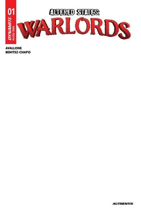 ALTERED STATES WARLORDS #1