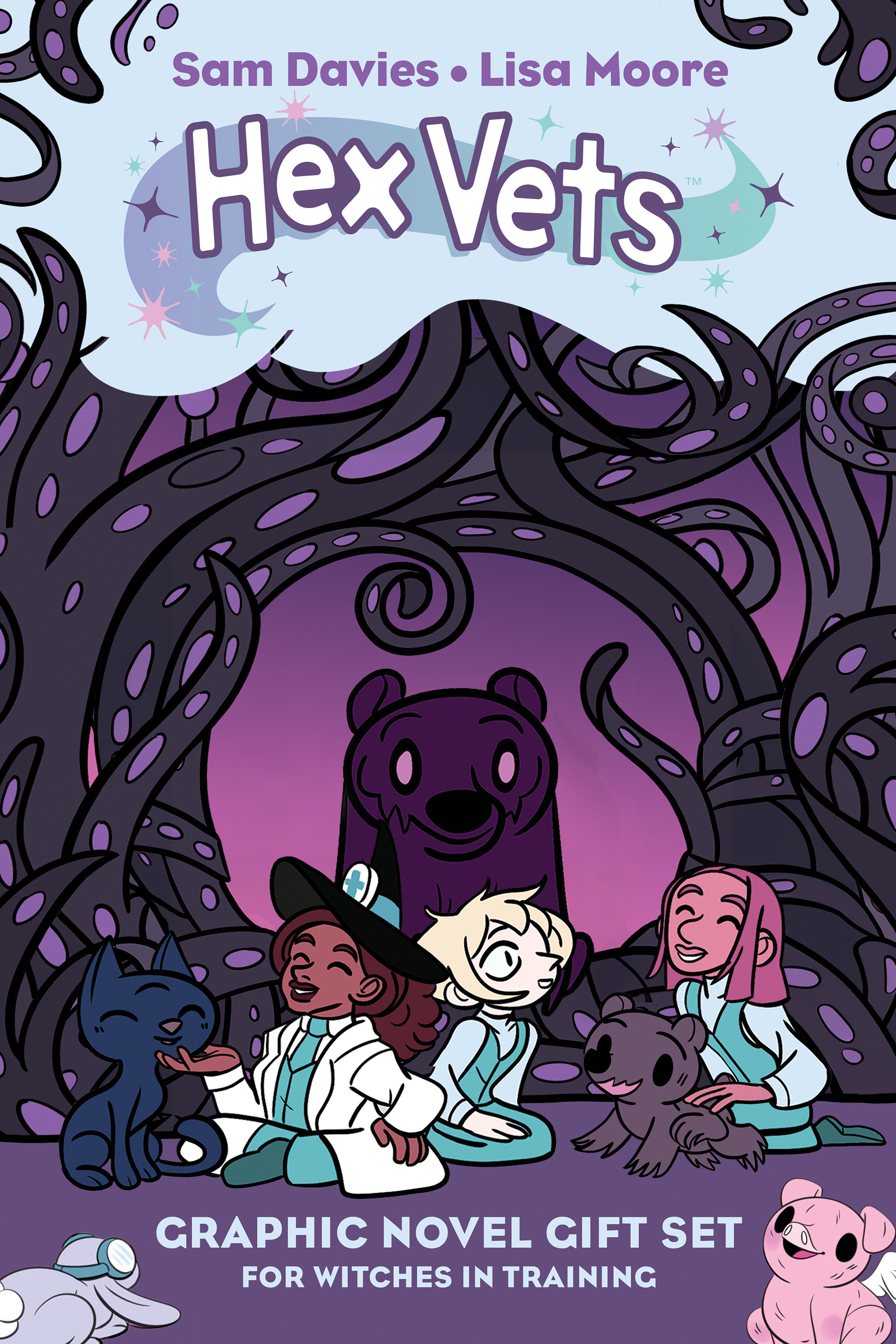 HEX VETS GRAPHIC NOVEL GIFT SET FOR WITCHES IN TRAINING TP