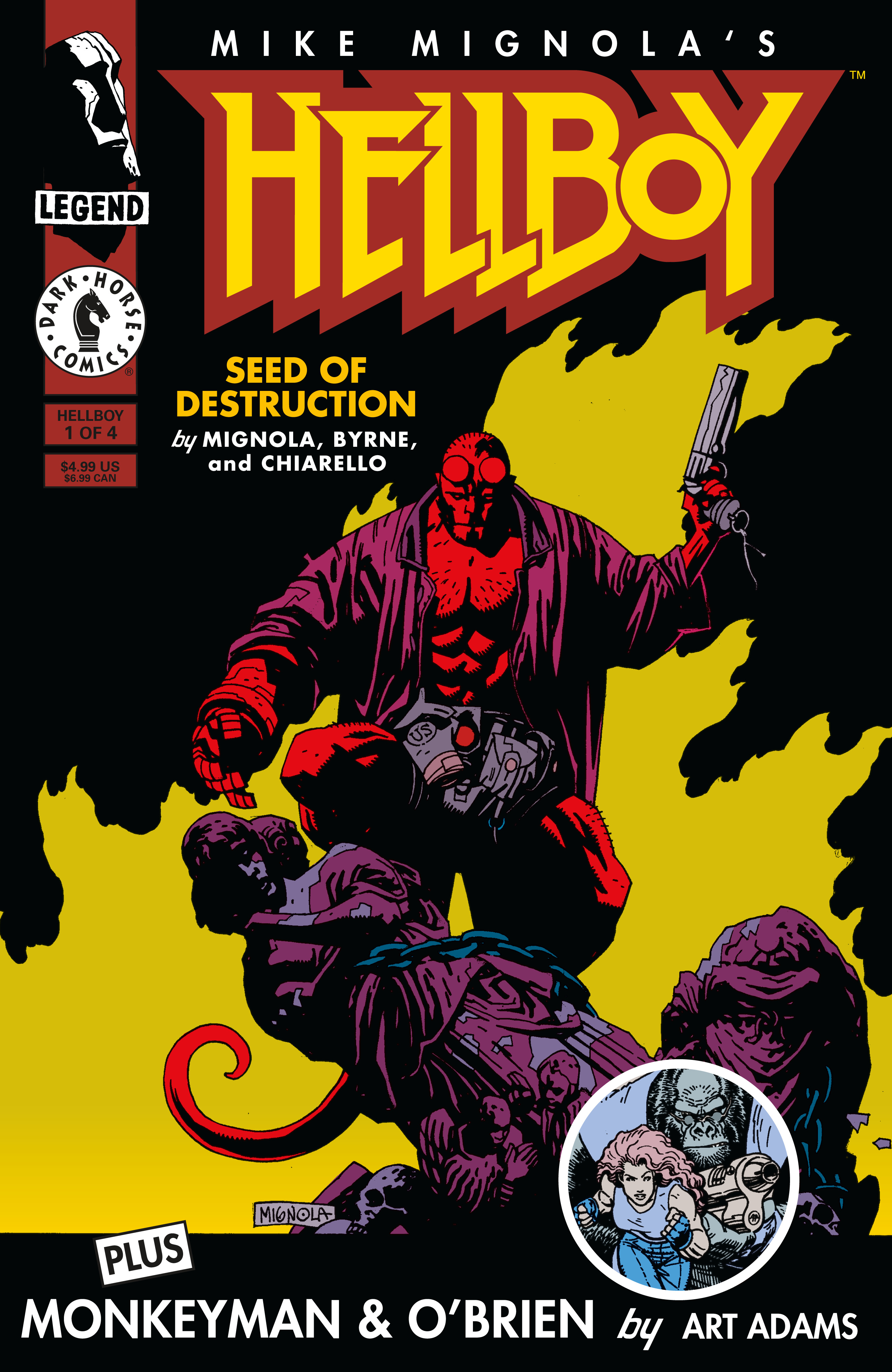 HELLBOY SEED OF DESTRUCTION (FACSIMILE REPRINT)