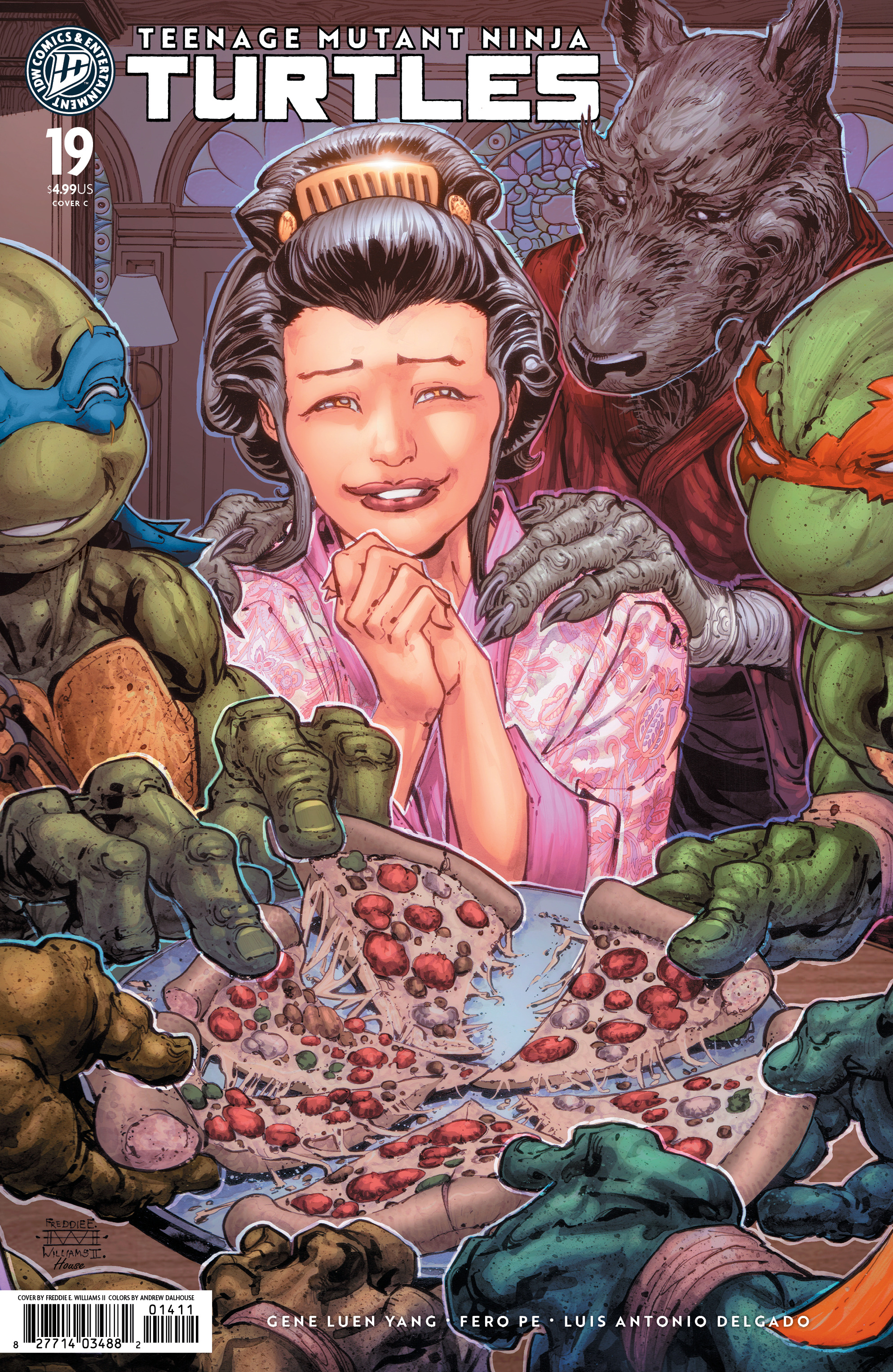 TEENAGE MUTANT NINJA TURTLES #19