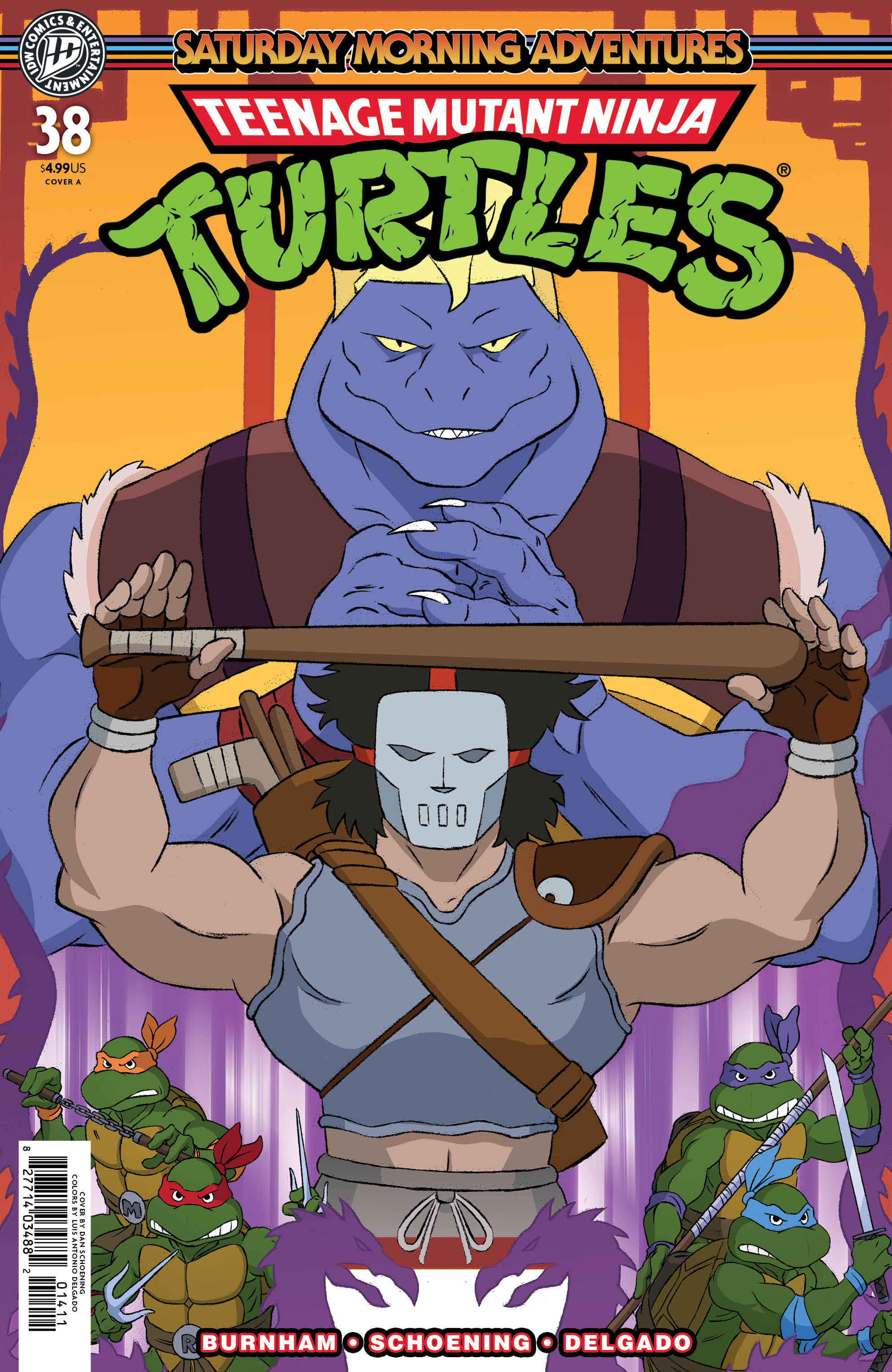 TEENAGE MUTANT NINJA TURTLES SATURDAY MORNING ADVENTURES #38