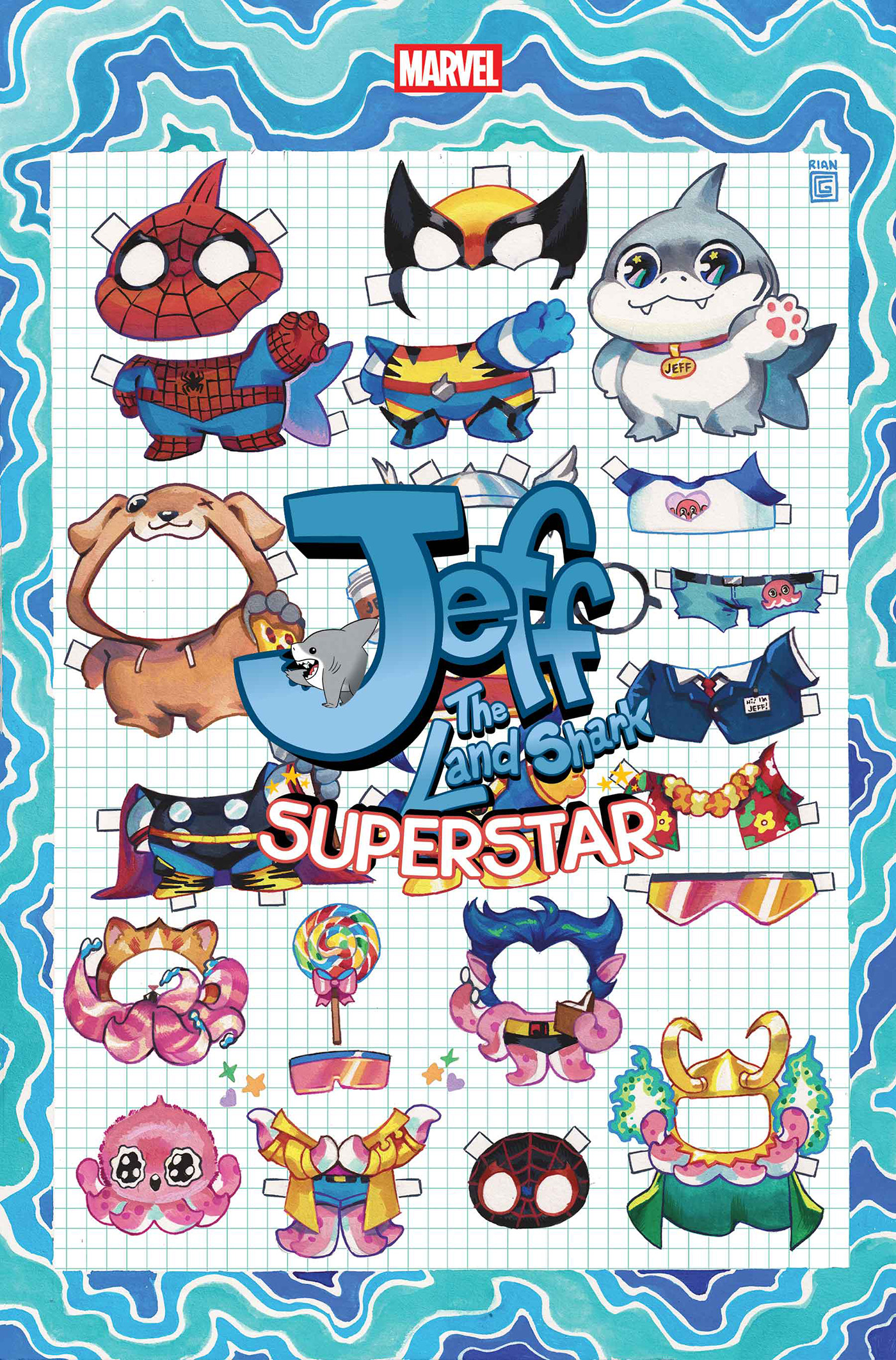 JEFF THE LAND SHARK SUPERSTAR #01