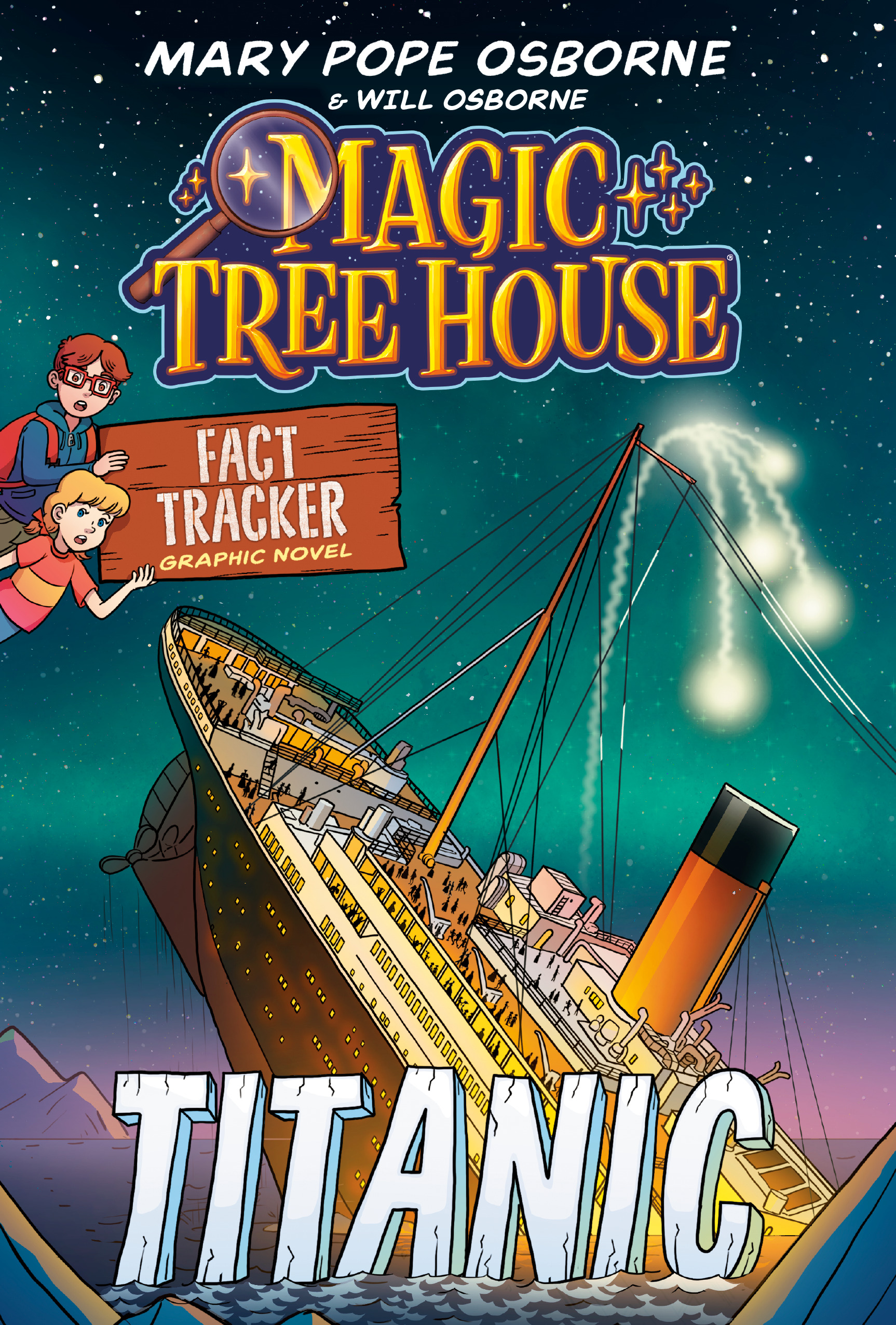 MAGIC TREE HOUSE FACT TRACKER GRAPHIC NOVEL TITANIC HC