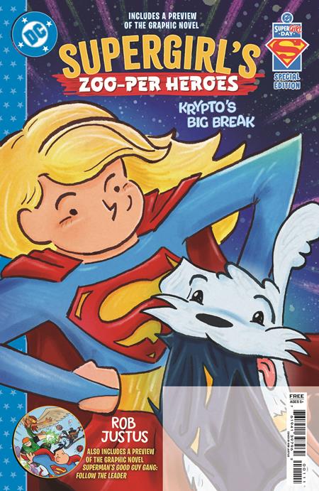 SUPERGIRL / SUPERMAN DAY 2026 - SUPERGIRLS ZOO-PER HEROES KRYPTOS BIG BREAK #1