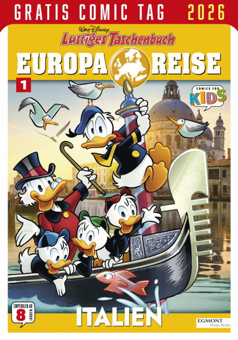 GCT 2026 - Lustiges Taschenbuch – Europareise