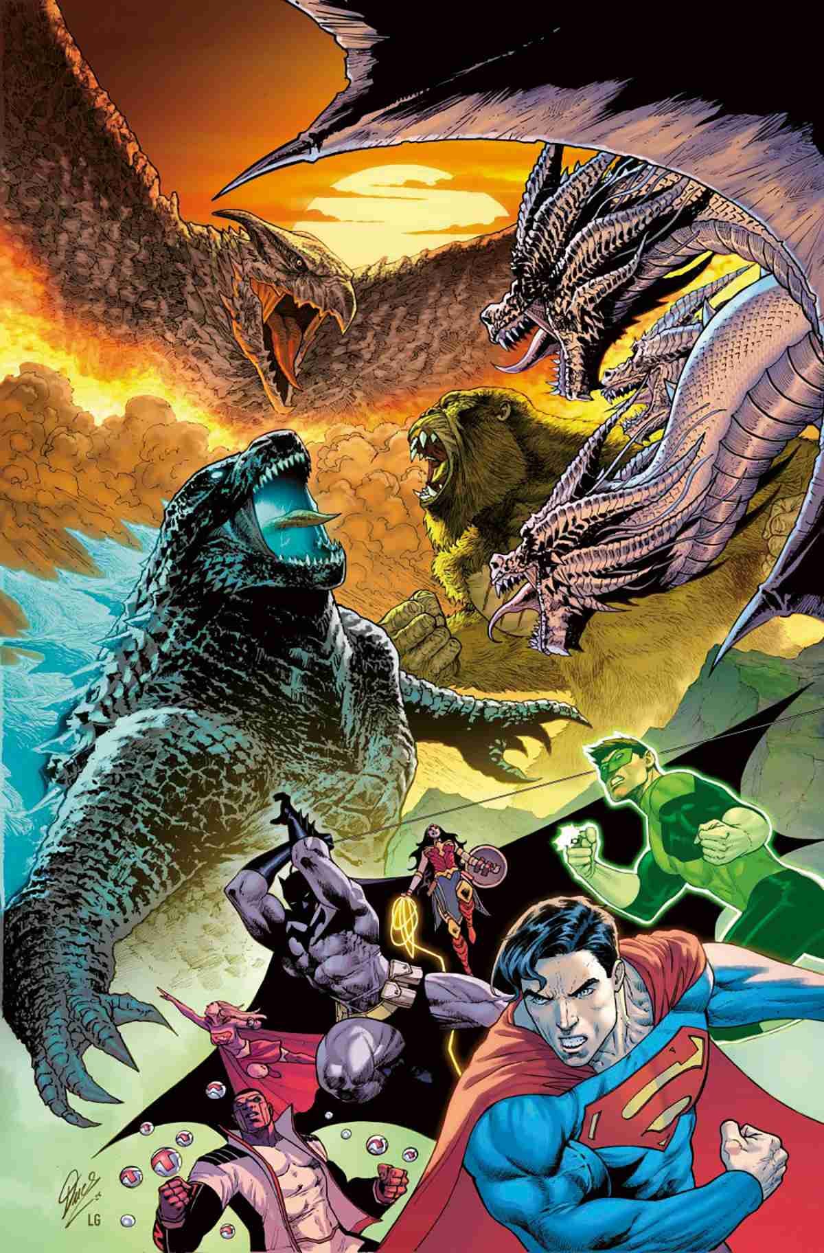 JUSTICE LEAGUE VS. GODZILLA VS. KONG (SC) #2