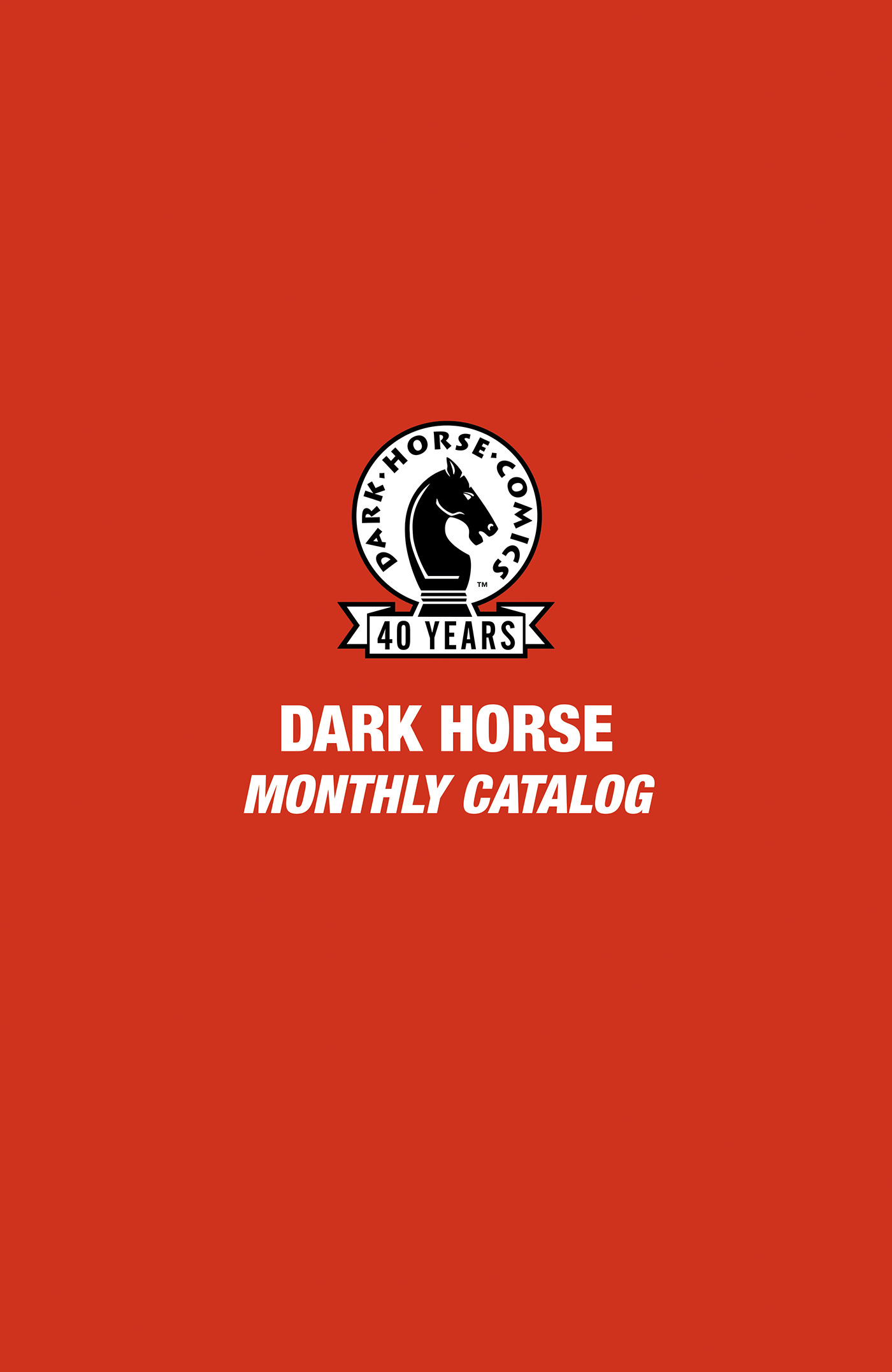 DARK HORSE MONTHLY CATALOG #5
