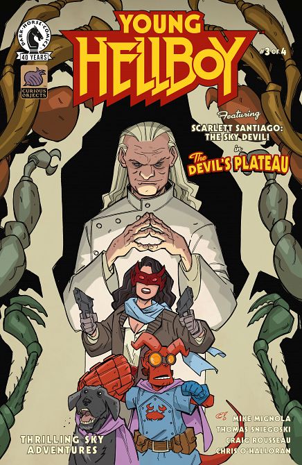 YOUNG HELLBOY THRILLING SKY ADVENTURES