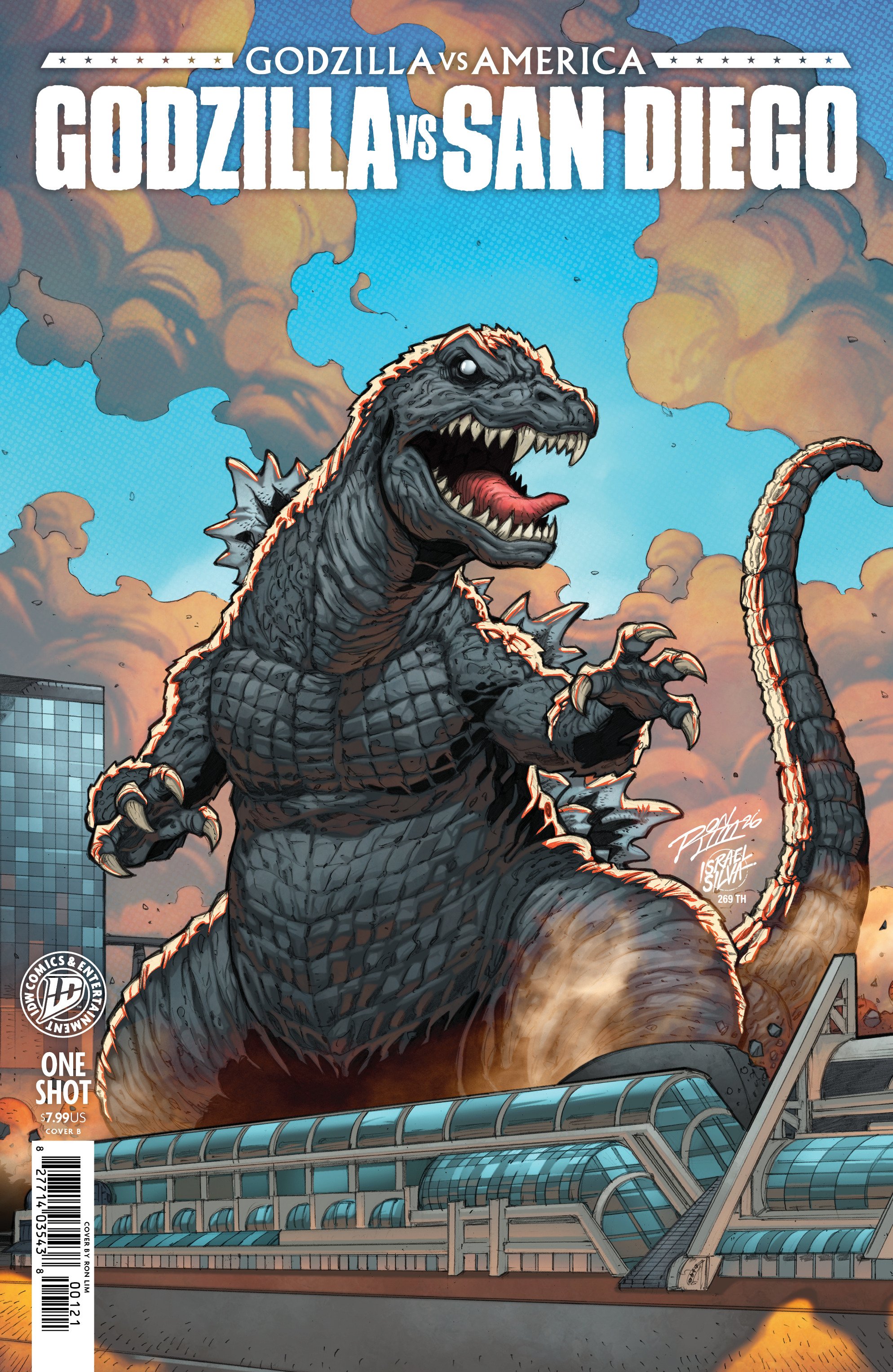 GODZILLA VS. AMERICA SAN DIEGO VARIANT B (LIM) #03