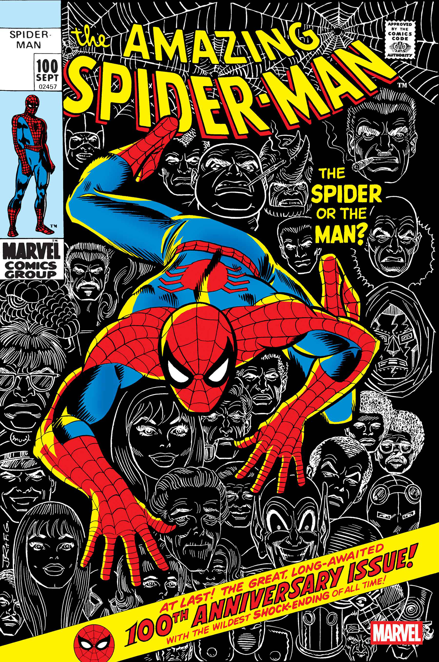 AMAZING SPIDER-MAN FACSIMILE EDITION #100