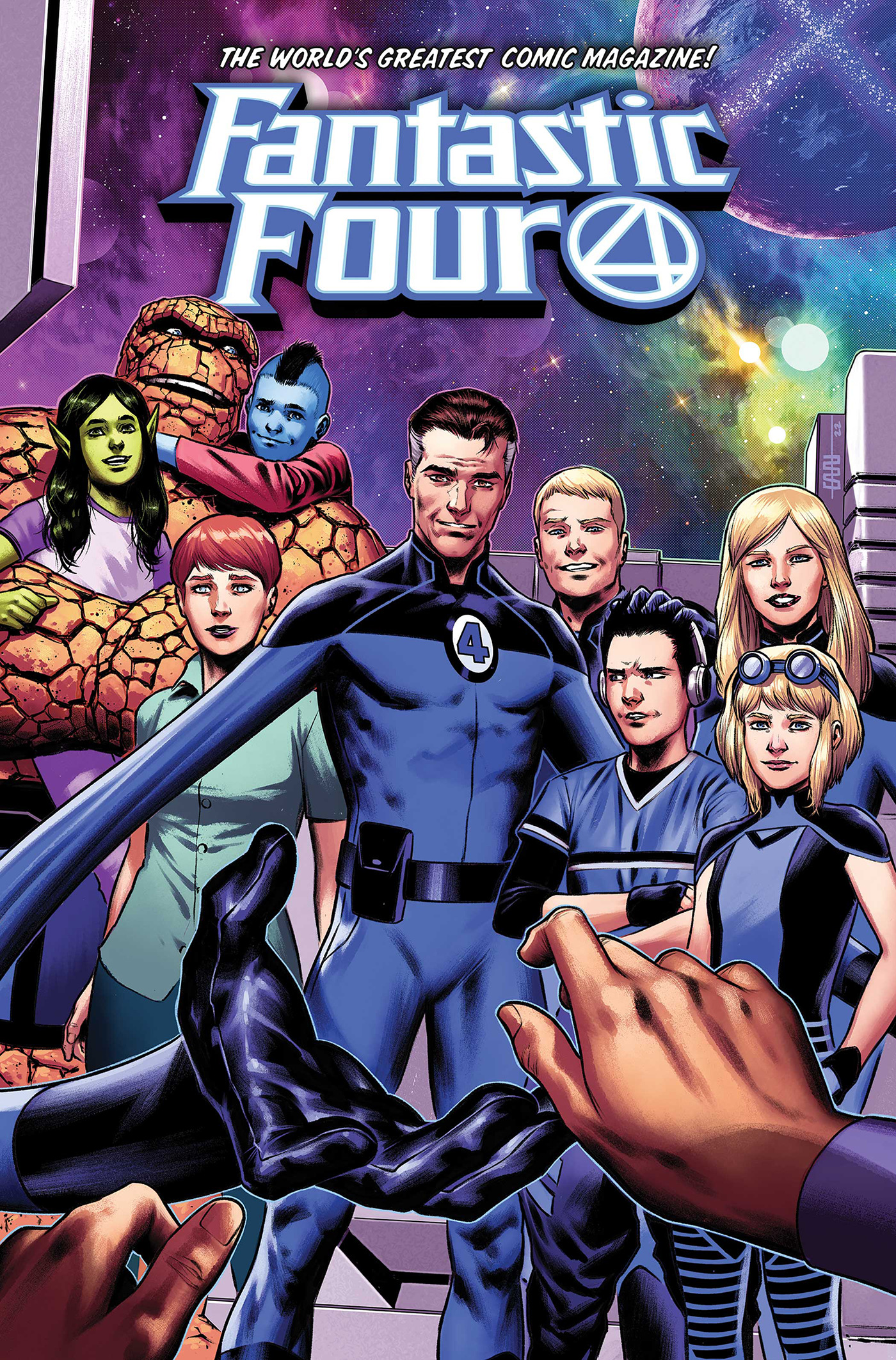 FANTASTIC FOUR BY DAN SLOTT OMNIBUS VOL. 02 CAFU COVER [DM ONLY] HC