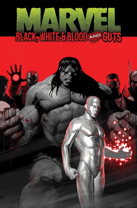 MARVEL BLACK, WHITE & BLOOD AND GUTS TP