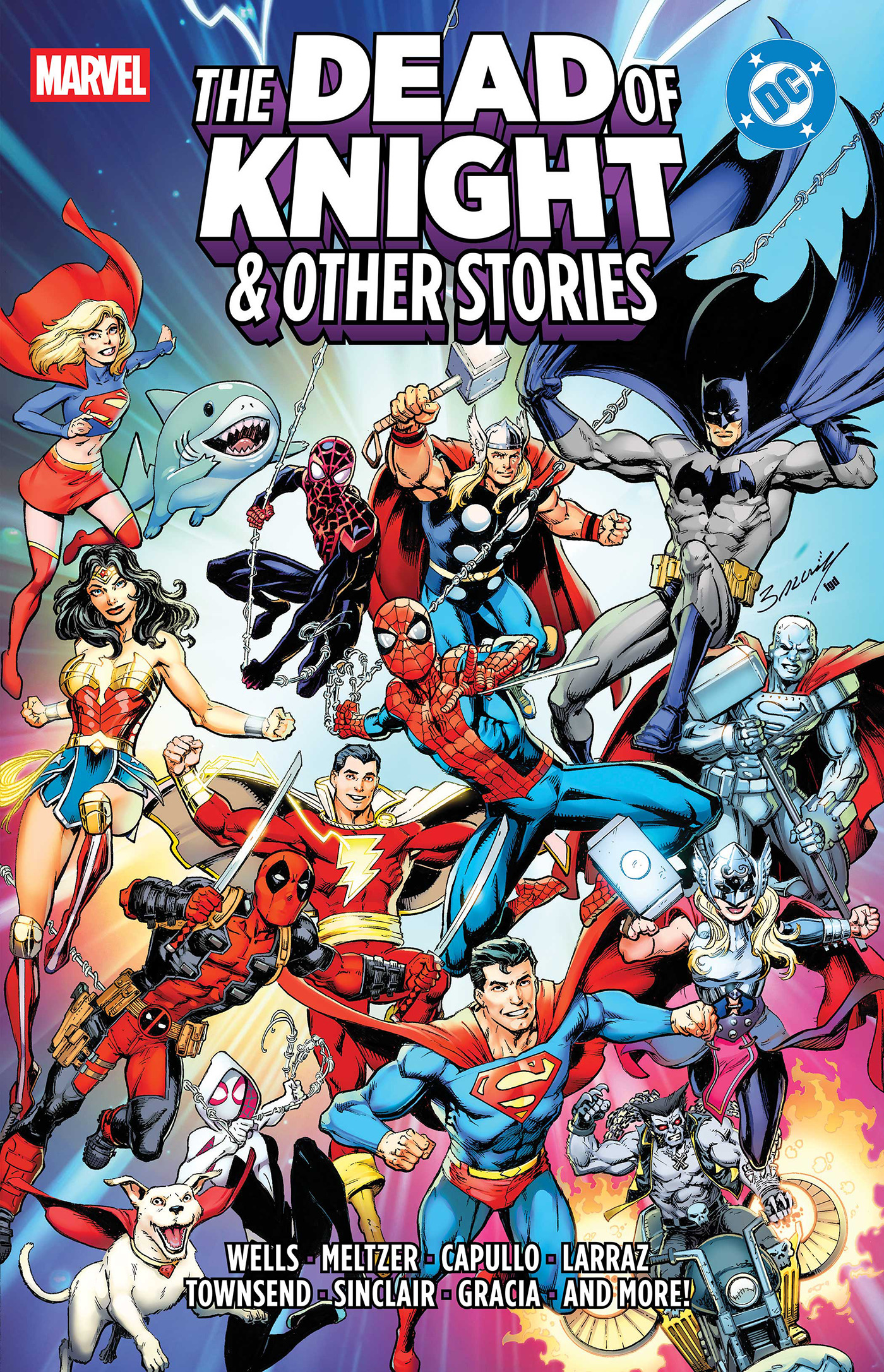 MARVEL / DC THE DEAD OF KNIGHT & OTHER STORIES HC