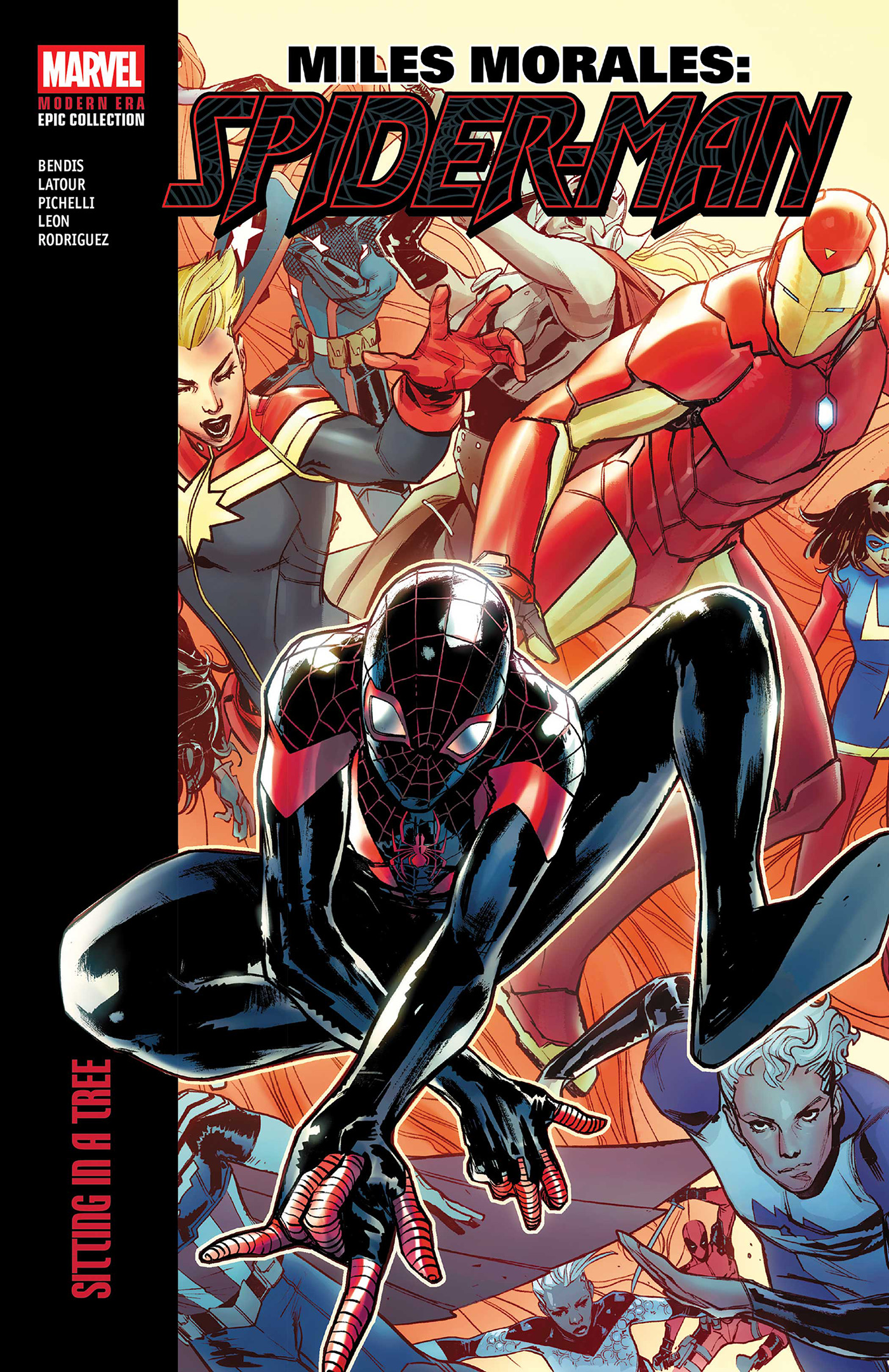 MILES MORALES SPIDER-MAN MODERN ERA EPIC COLLECTION SITTING IN A TREE TP