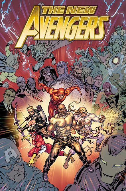 NEW AVENGERS OMNIBUS VOL. 03 DAVID YARDIN COVER [DM ONLY] HC