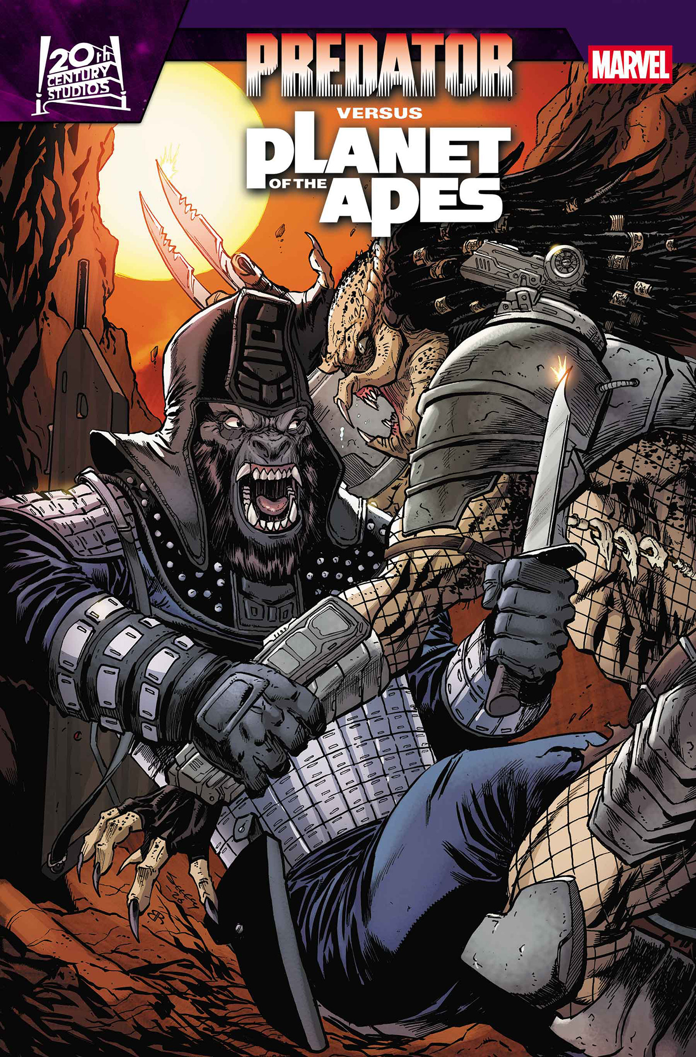 PREDATOR VS. THE PLANET OF THE APES #01