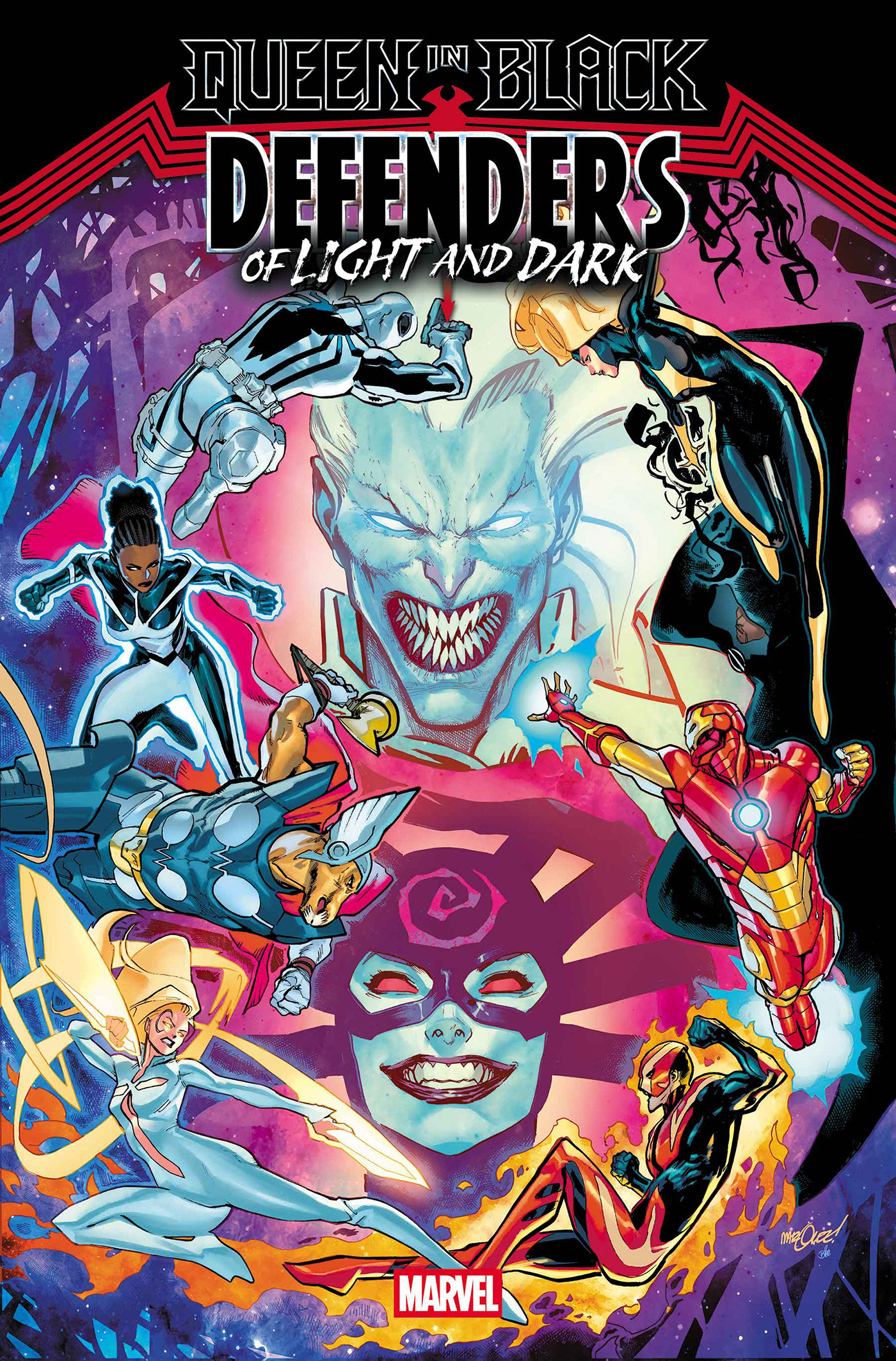 QUEEN IN BLACK DEFENDERS OF LIGHT AND DARK #01