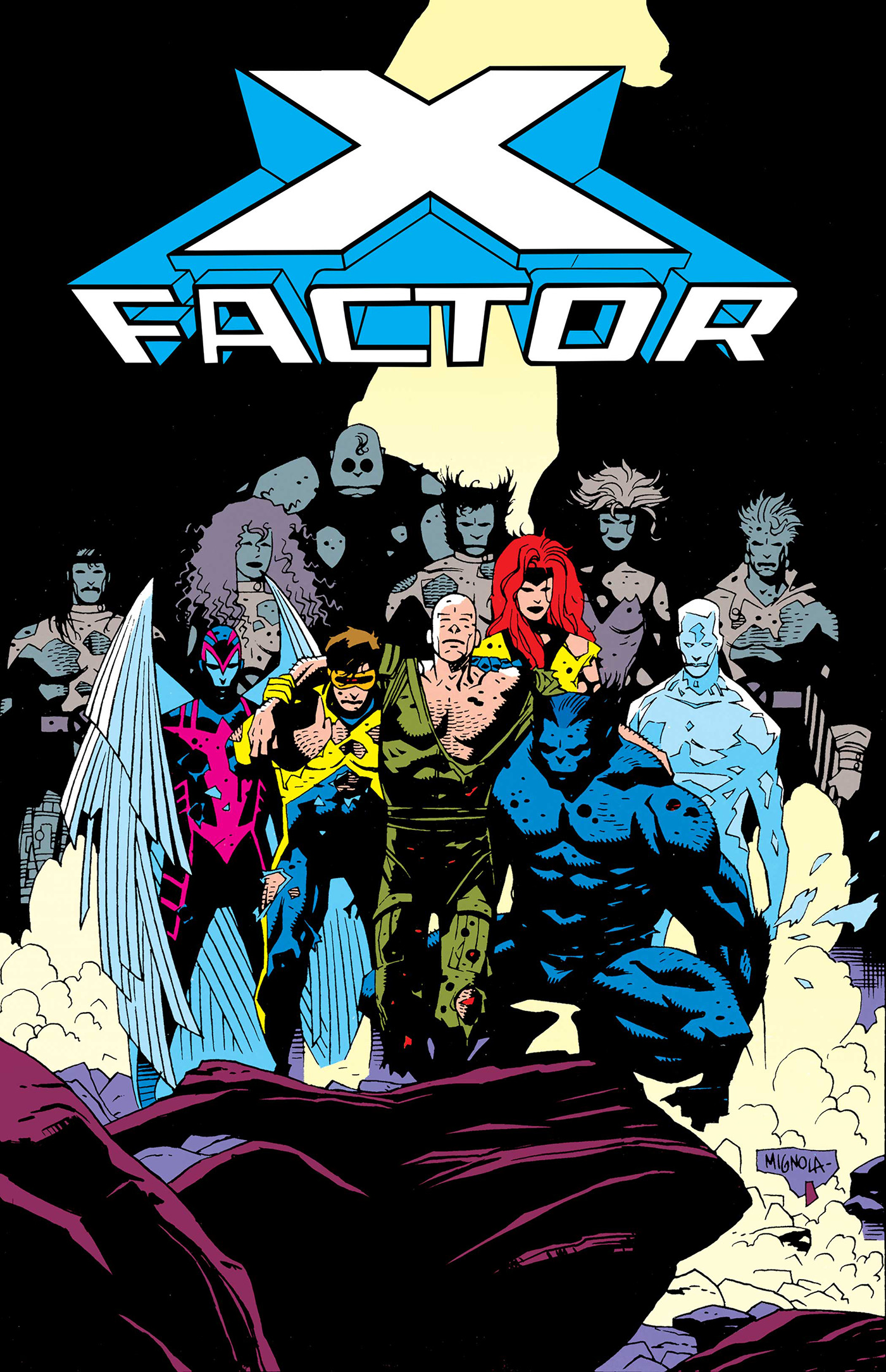X-FACTOR THE ORIGINAL X-MEN OMNIBUS VOL. 03 MIKE MIGNOLA COVER [DM ONLY] HC