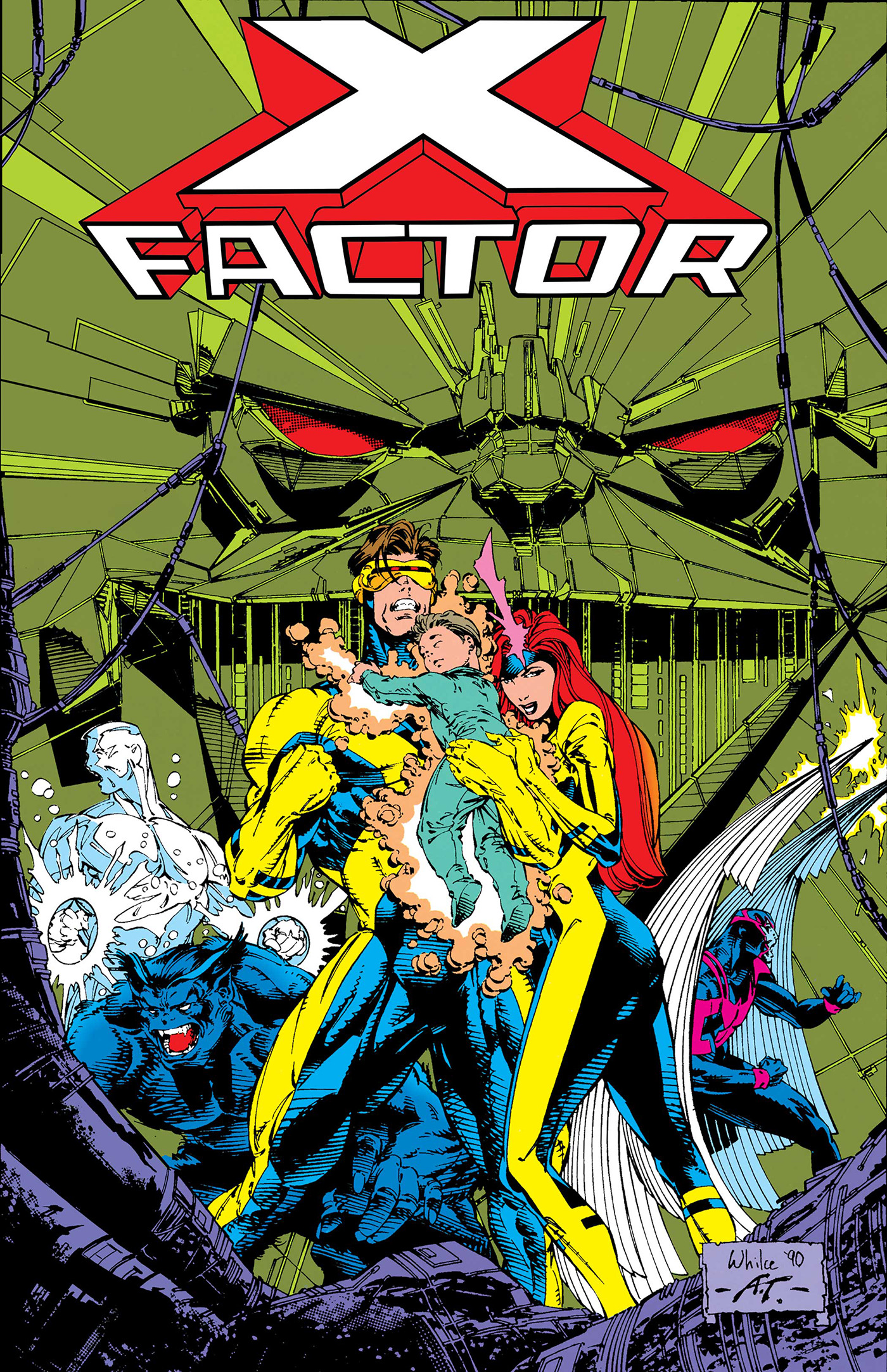 X-FACTOR THE ORIGINAL X-MEN OMNIBUS VOL. 03 WHILCE PORTACIO COVER HC