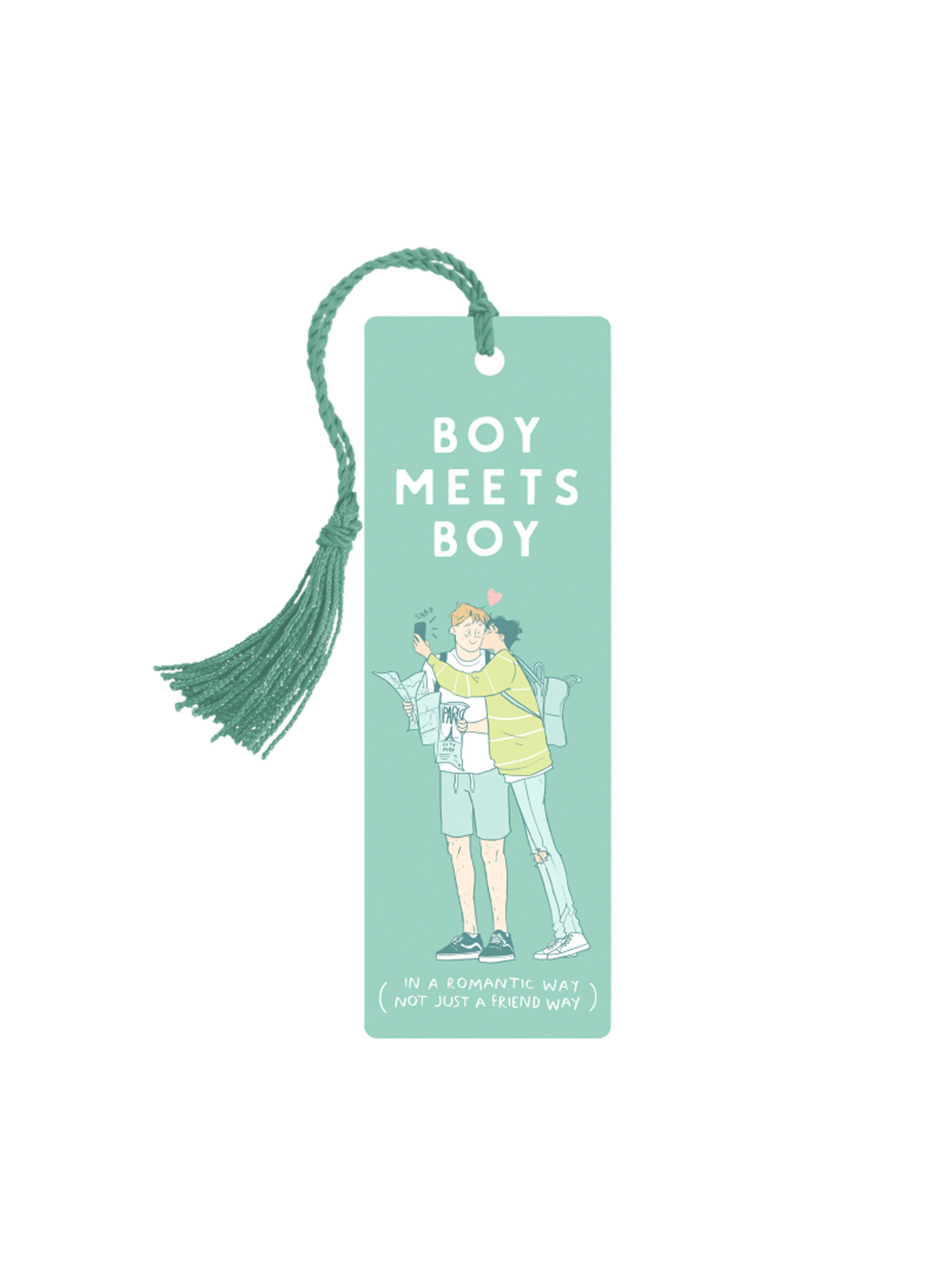 HEARTSTOPPER BOY MEETS BOY BOOKMARK