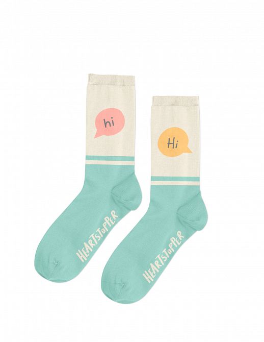HEARTSTOPPER BOY MEETS BOY SOCKS - SMALL
