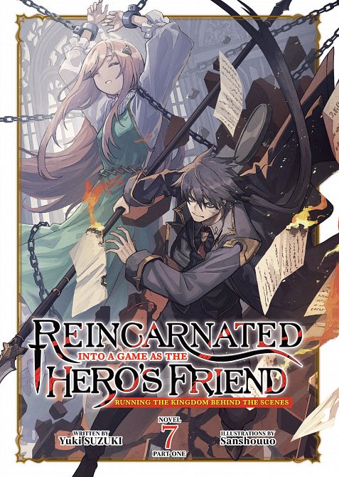REINCARNATED INTO A GAME AS THE HERO'S FRIEND RUNNING THE KINGDOM BEHIND THE SCENES (LIGHT NOVEL) VOL. 07 PART 01 TP