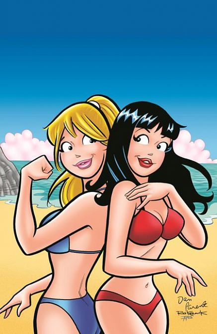 ARCHIE COMICS 85TH ANNIVERSARY PRESENTS BETTY & VERONICA SWIMSUIT SPECIAL (ONE SHOT) CVR D DAN PARENT RICH KOSLOWSKI FOIL FULL ART VARIANT #1